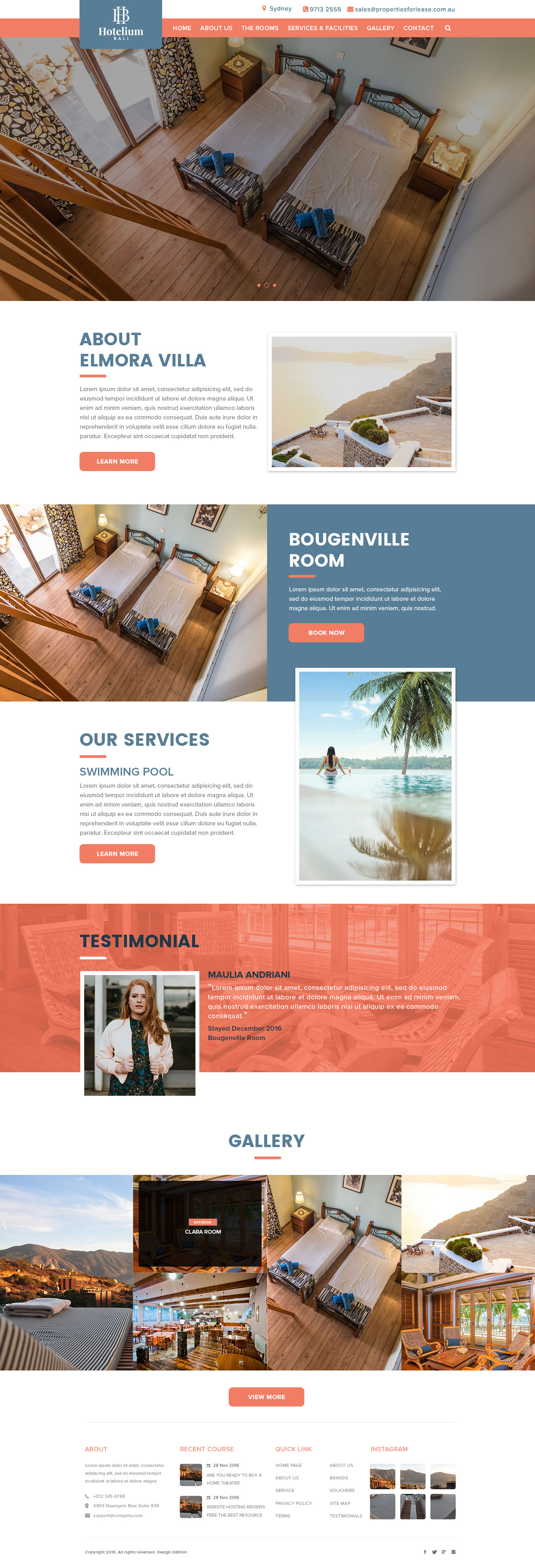 Elmora Hotel - Website Design by Apricode Elmora Hotel - Website Design in Website Design Inspiration by Apricode