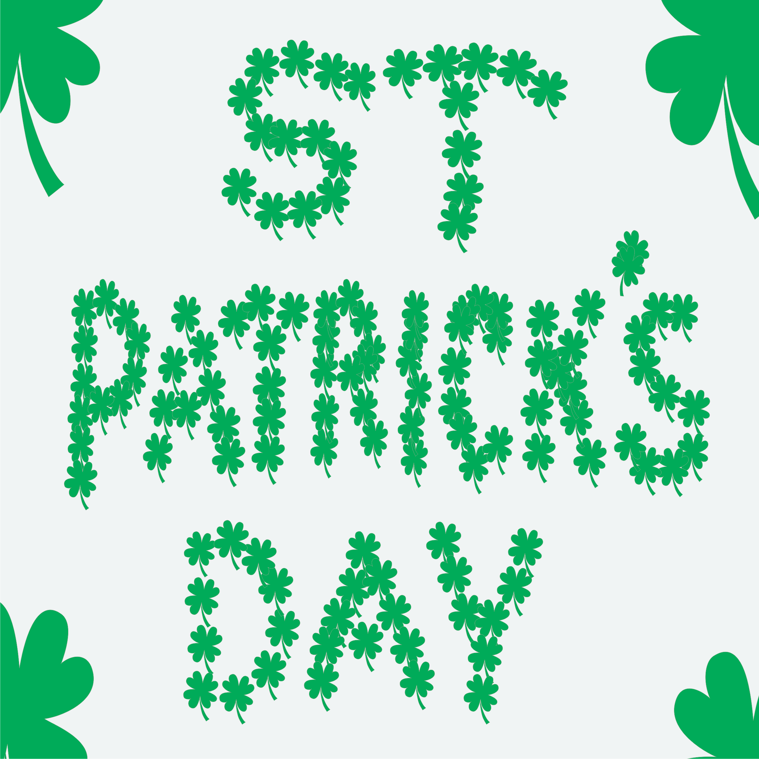 St Patrick’s day in Calligraphy Inspiration by Jodan Daniel