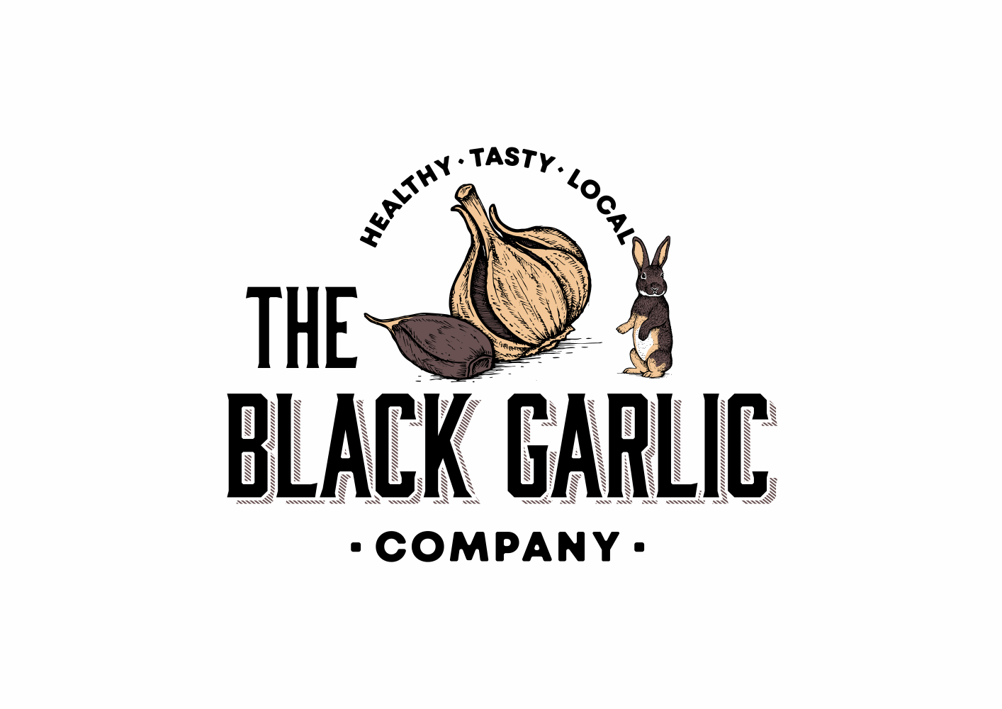 The Black Garlic in Logo Design Inspiration by Taqwim