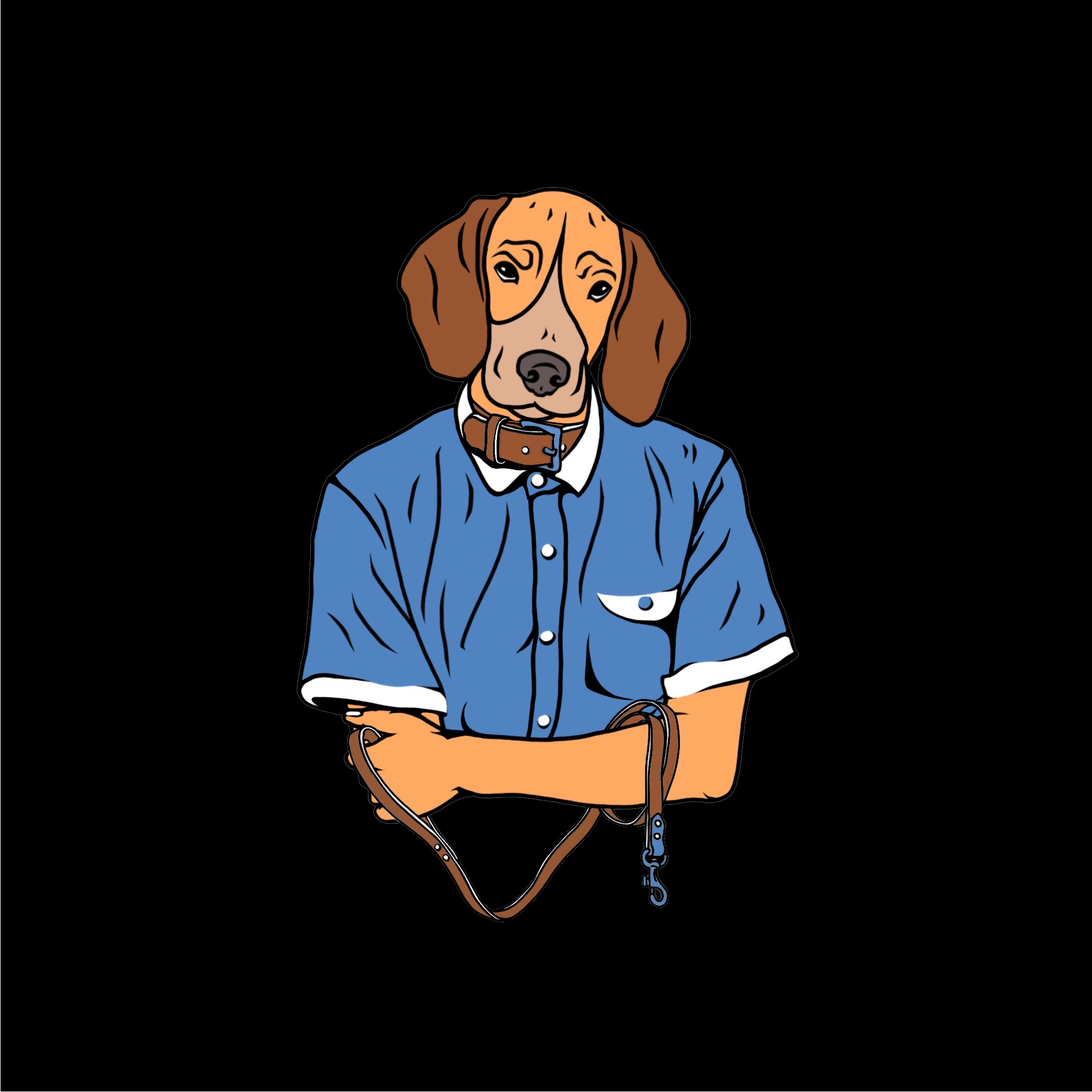 Beware Dog Unleashed by V A N J A Beware Dog Unleashed in Illustration and Graphics Inspiration by V A N J A