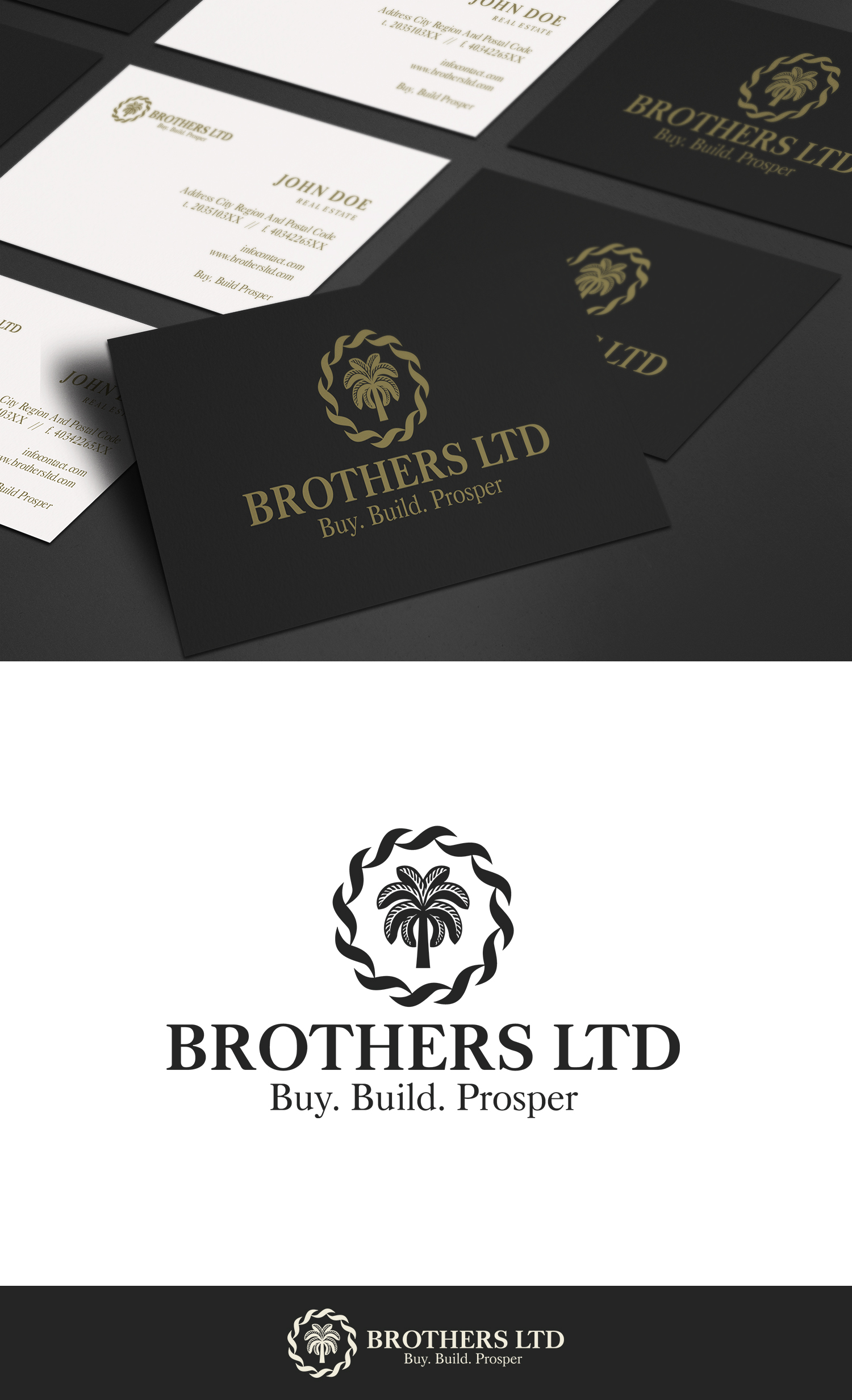 Design for real estate companies in the Middle East in Logo Design Inspiration by Ozenk Graphic