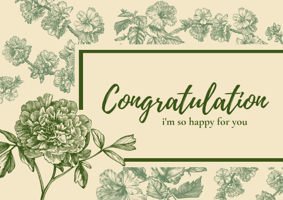Congratulation Card Design by Supriya Metiya Congratulation Card Design in Invitation Card Design Inspiration by Supriya Metiya