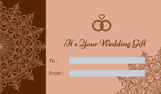 Wedding Gift Tags in Gift Tag Inspiration by Supriya Metiya