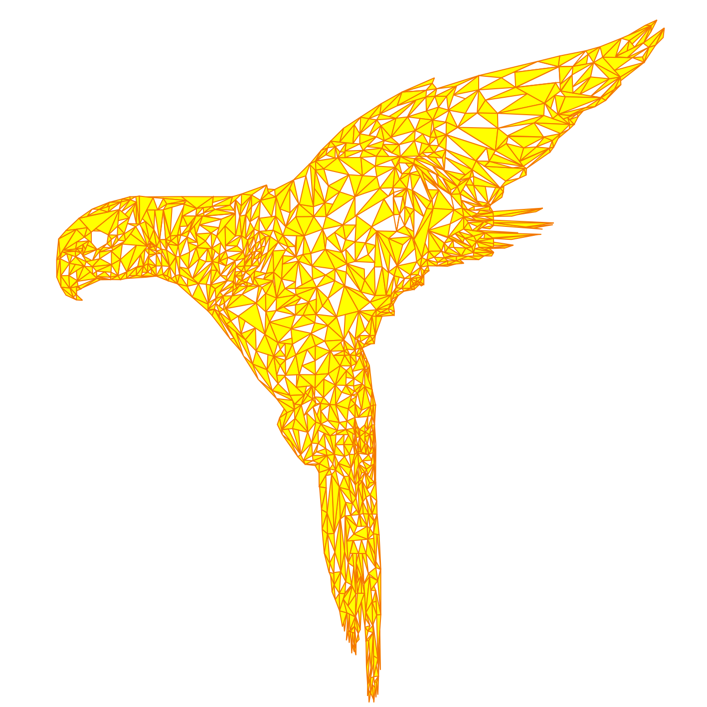 Yellow Bird by Planetcemet Yellow Bird in Digital Art Inspiration by Planetcemet