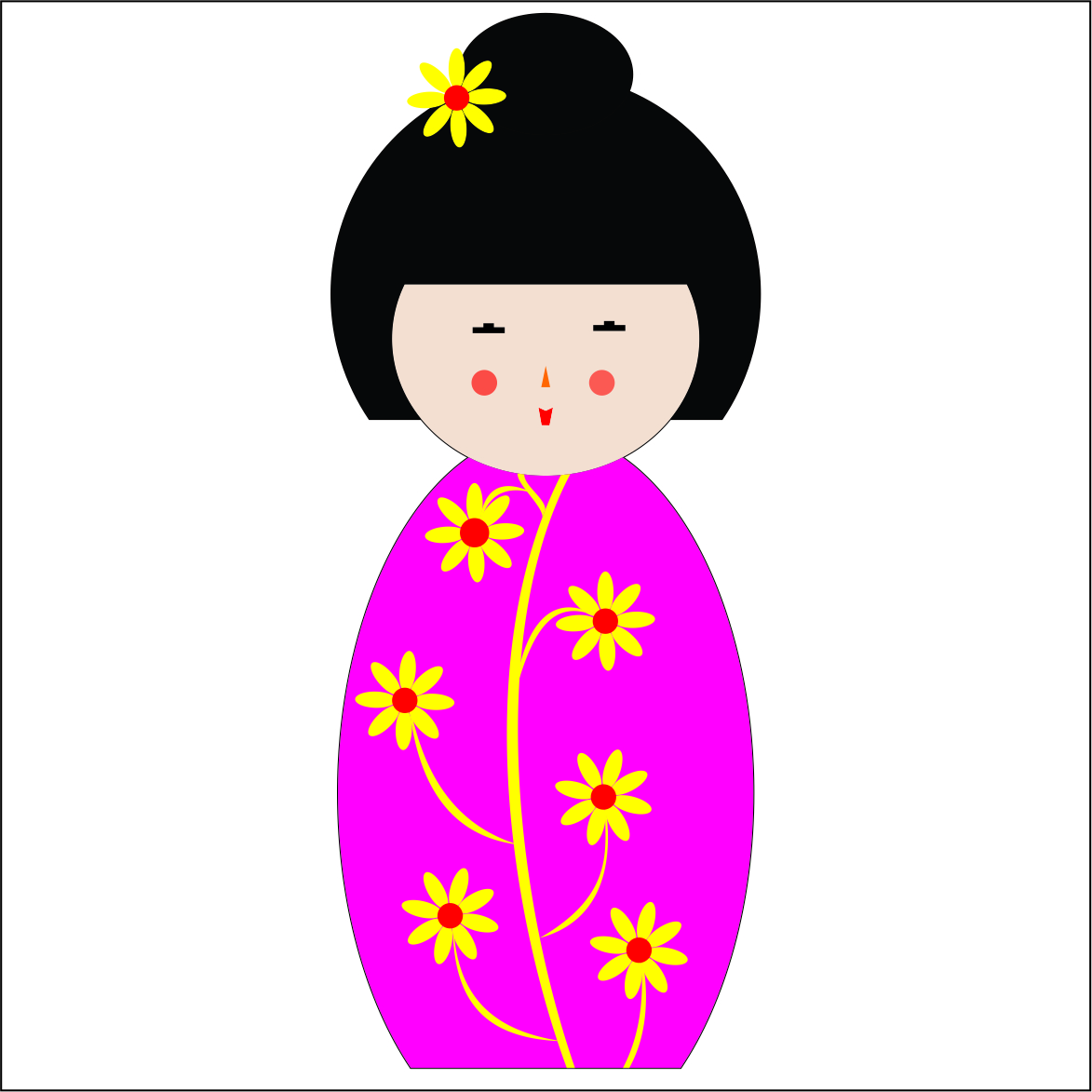 Japan Kabuki Toy in Illustration and Graphics Inspiration by Planetcemet