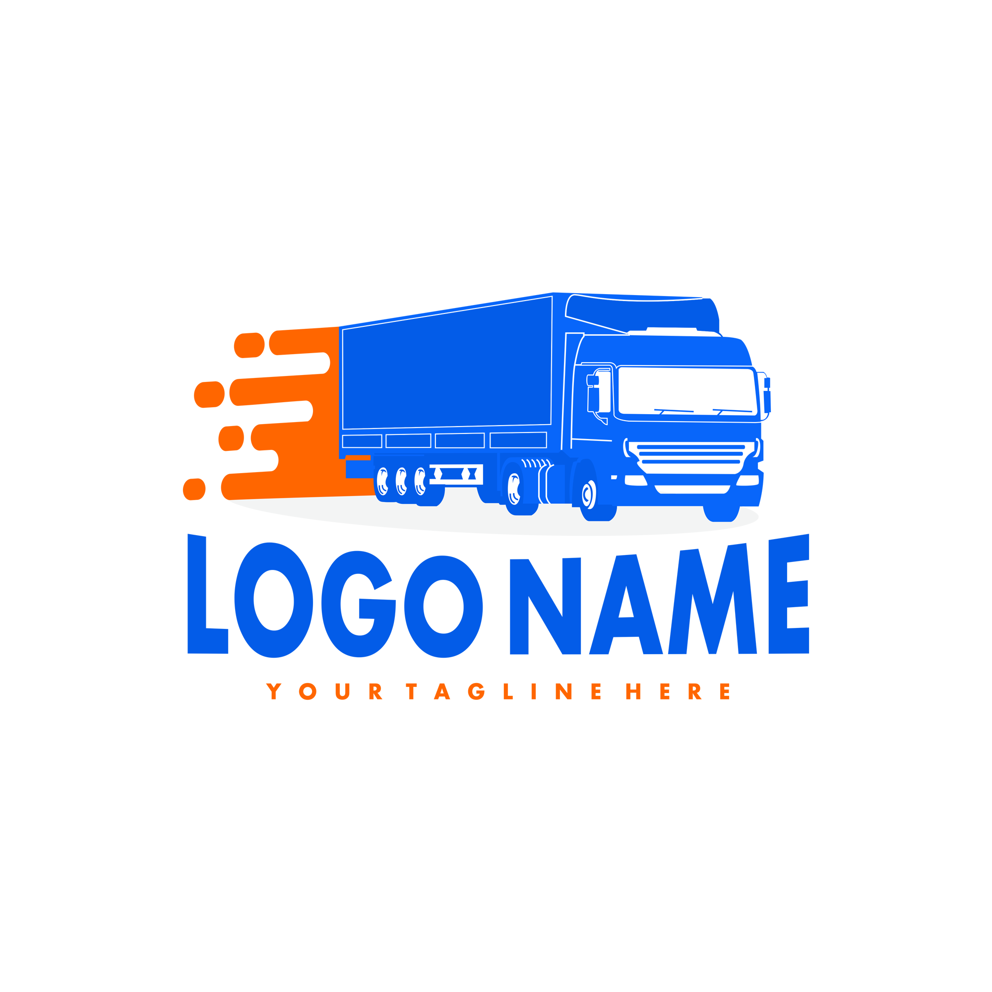 Truck Logistics by Idr.design Truck Logistics in Illustration and Graphics Inspiration by Idr.design