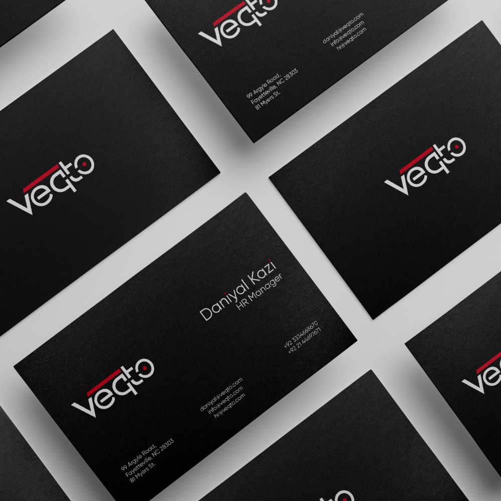 Veqto - Business Card Design in Business Card Design Inspiration by Shafee
