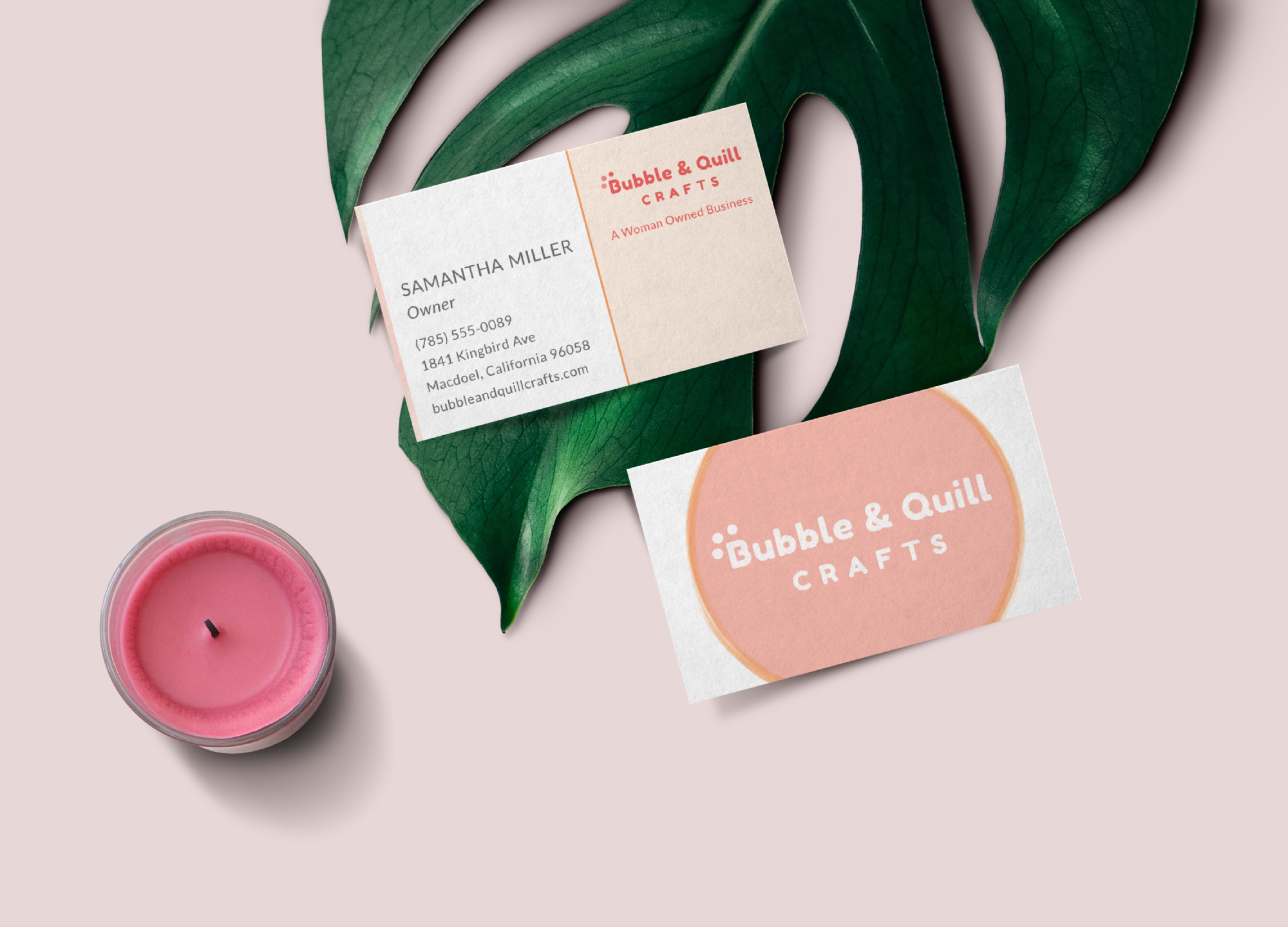 Business Card design for Bubble by Kimberly Fisichella Business Card design for Bubble in Business Card Design Inspiration by Kimberly Fisichella