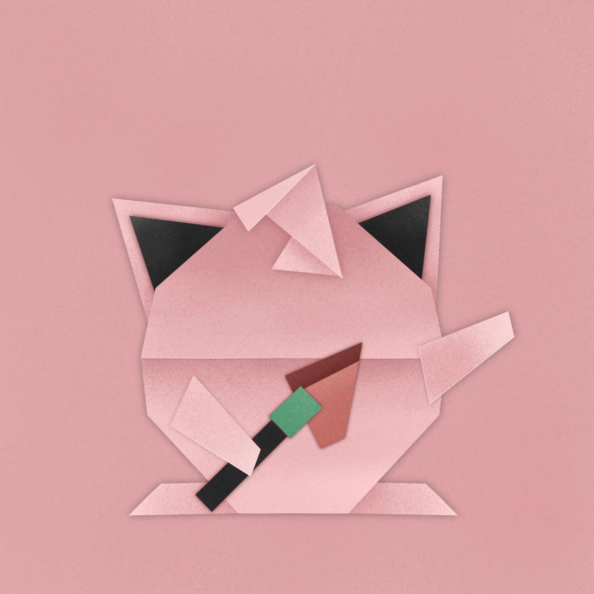 Jigglypuff by Scott Spencer Jigglypuff in Digital Art Inspiration by Scott Spencer
