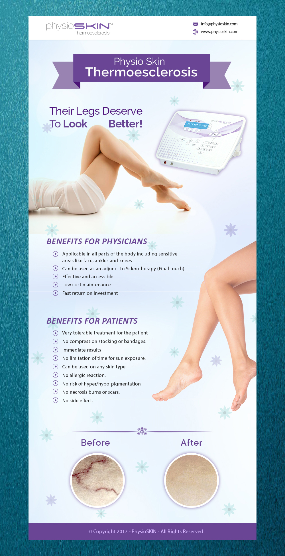 PHYSIO SKIN in Email Design Inspiration by Dinesh Chauhan