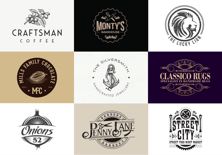 Logo Set 02 in Logo Design Inspiration by Waqas