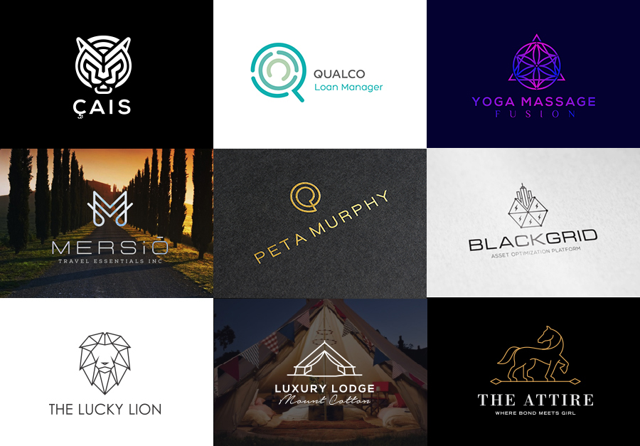 Logo Set 05 by Waqas Logo Set 05 in Logo Design Inspiration by Waqas
