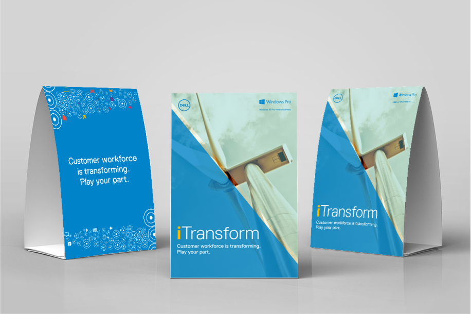 tent card in Advertisement Design Inspiration by Harshitha Sethia