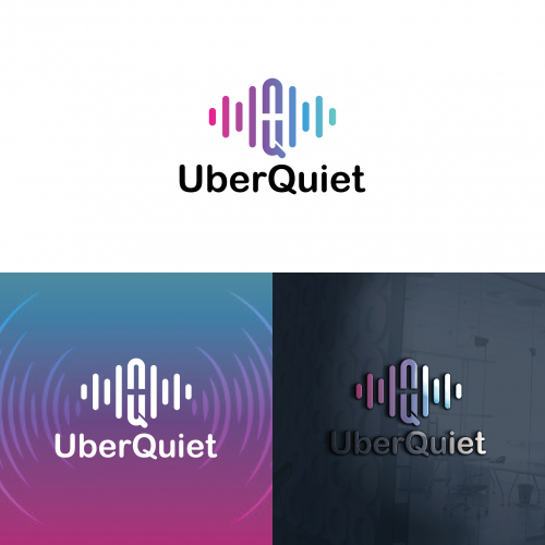 Uber Quiet Logo by Graphictech Uber Quiet Logo in Logo & Brand Identity Inspiration by Graphictech