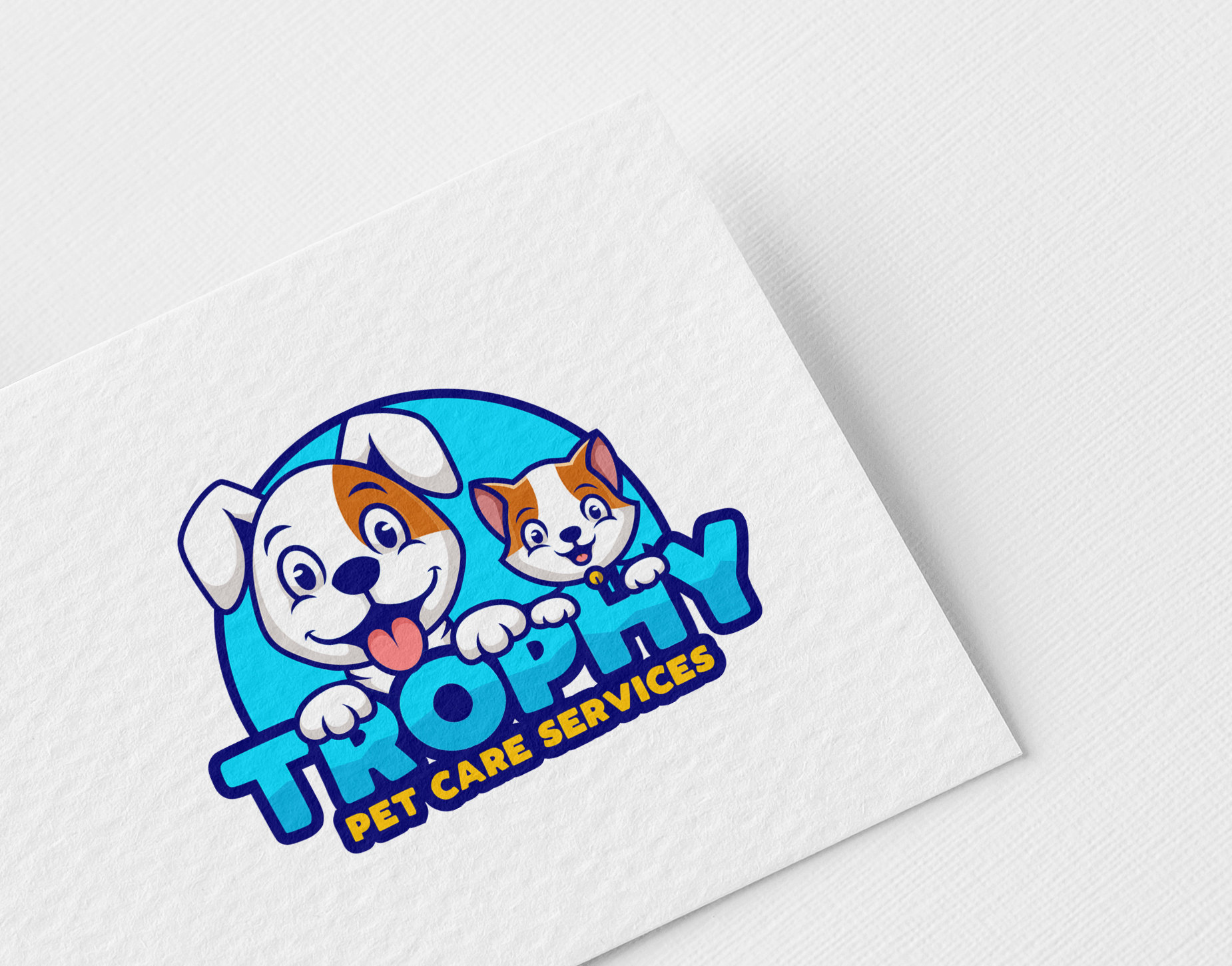 Pet care logo by Akshay Solanki Pet care logo in Logo & Brand Identity Inspiration by Akshay Solanki