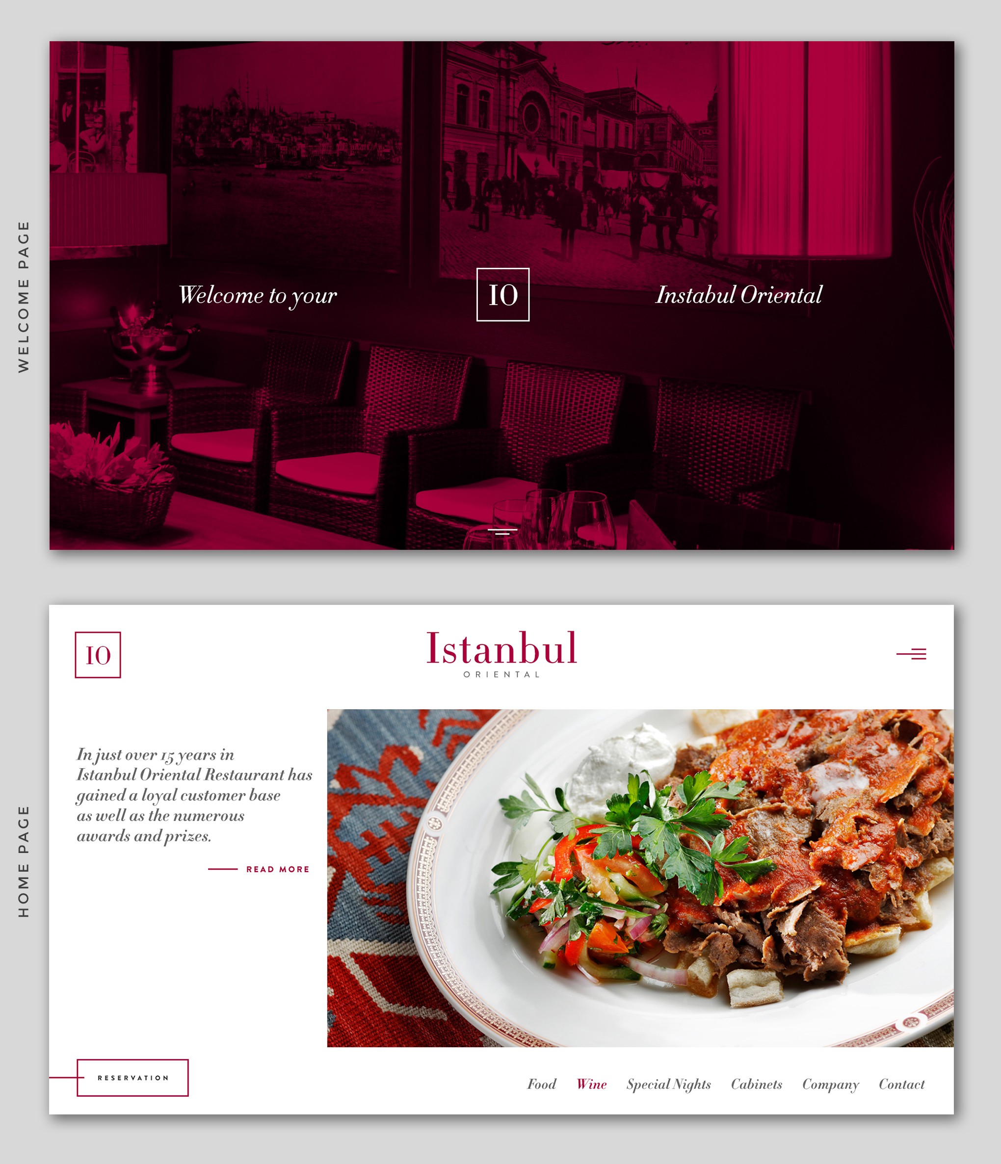 Website welcome and homepage design by Markosimic Website welcome and homepage design in Website Design Inspiration by Markosimic
