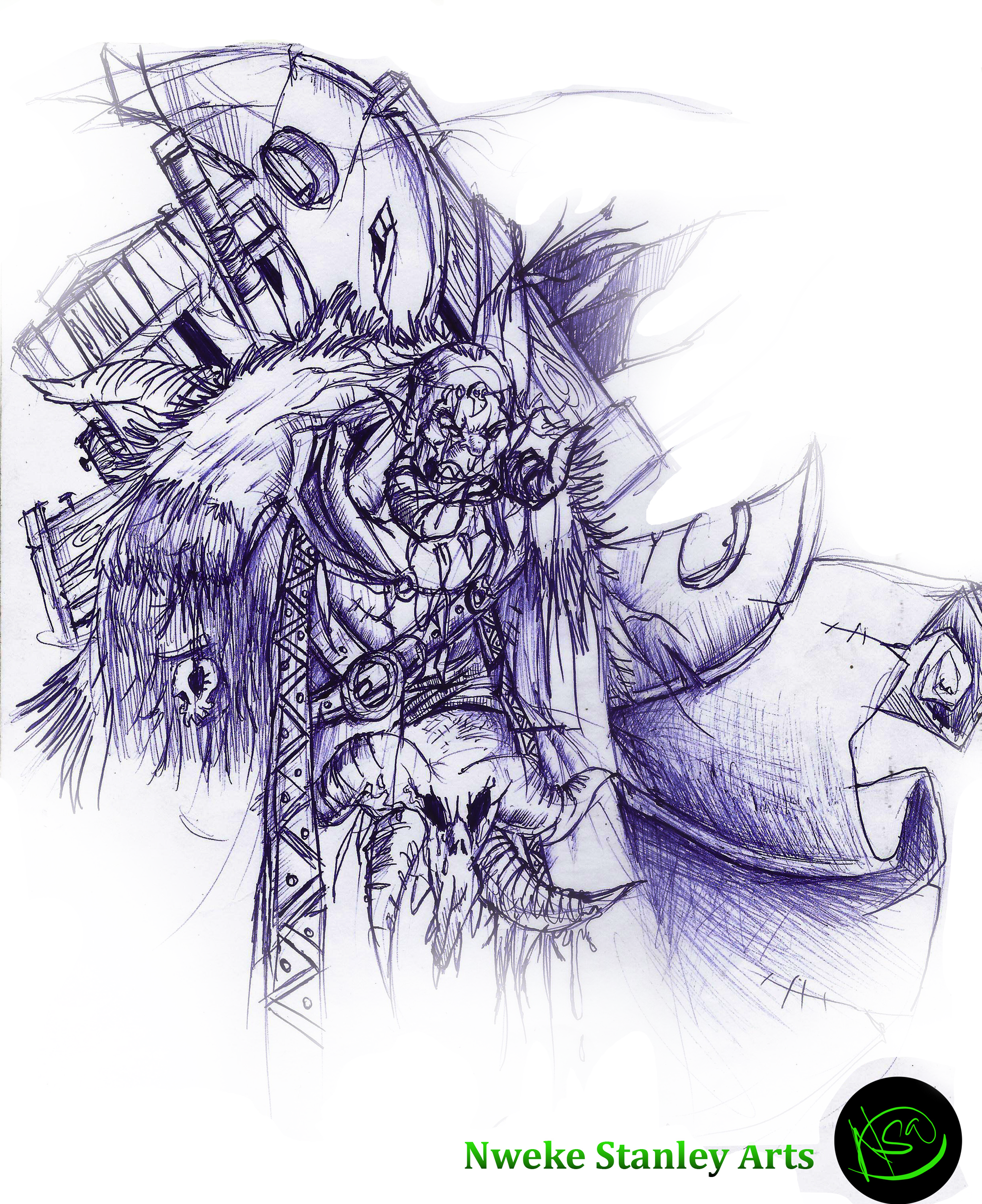 Just Drawing Monsters, AGAin! in Doodle Art Inspiration by Nweke Stanley