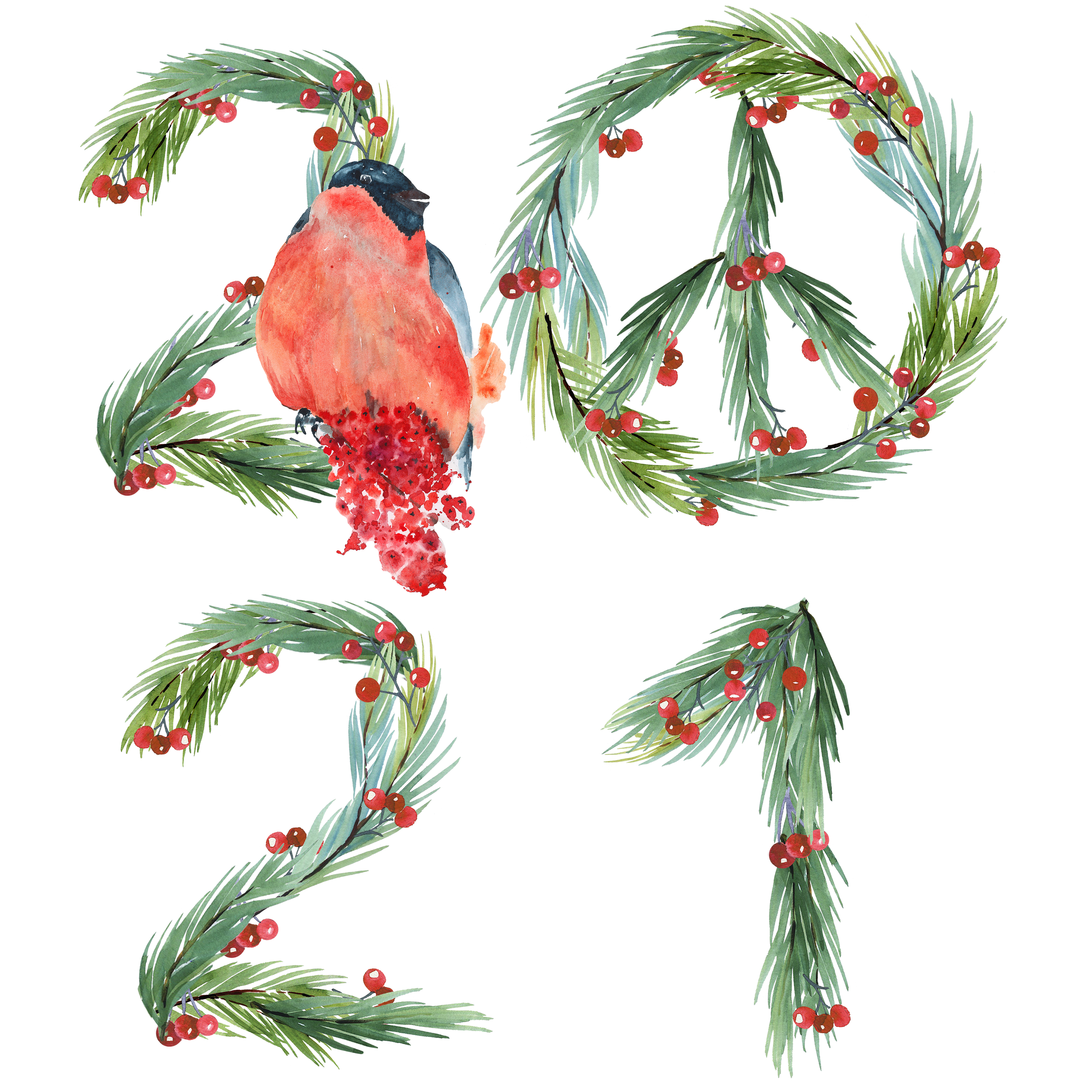 2021 year of HOPE_v1 by Olga Koelsch 2021 year of HOPE_v1 in Illustration and Graphics Inspiration by Olga Koelsch