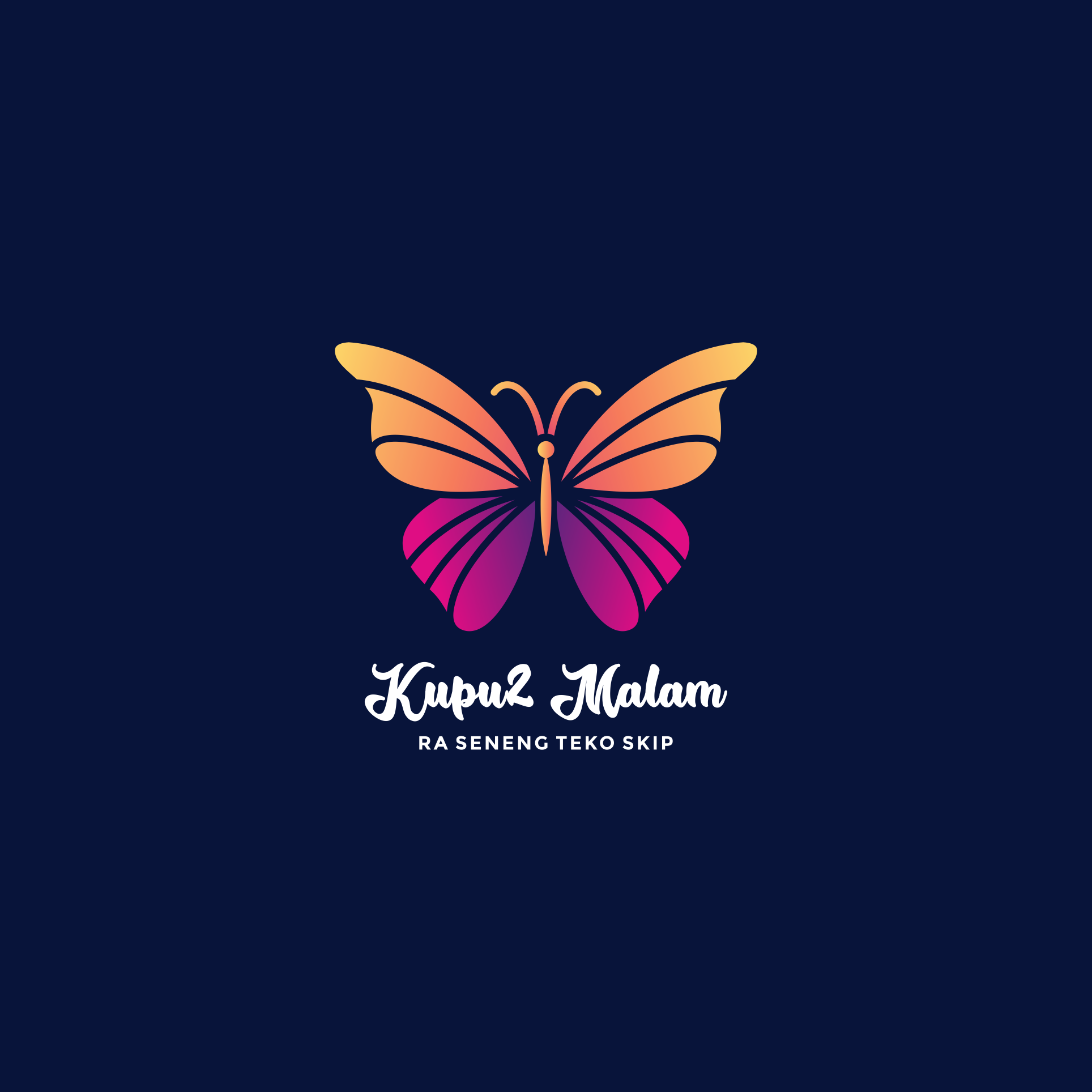 kupu2 malam logo in Logo Design Inspiration by Wonhouse