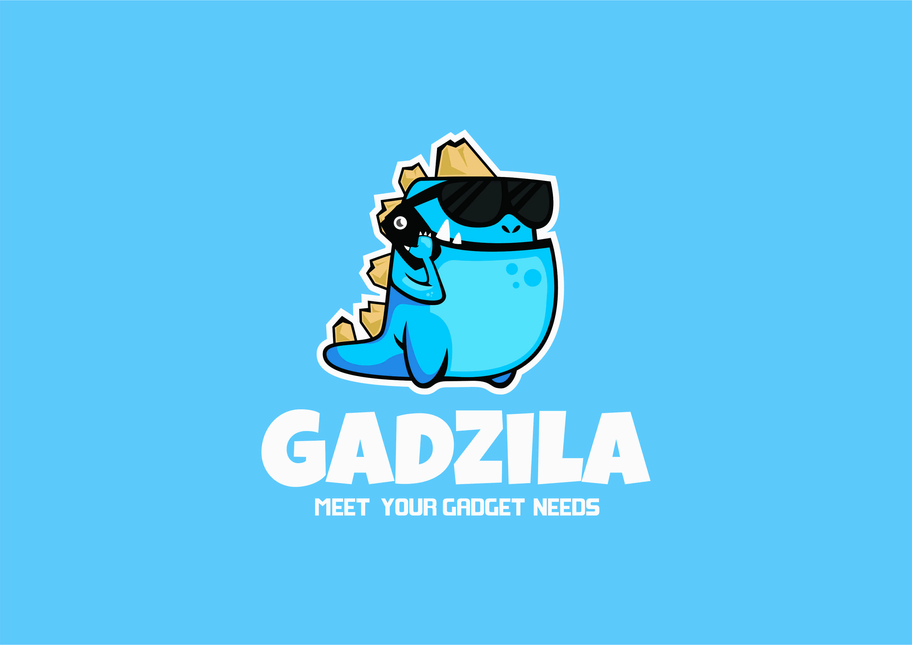 logo design for gadzila by Ronaldmahaputra logo design for gadzila in Logo Design Inspiration by Ronaldmahaputra