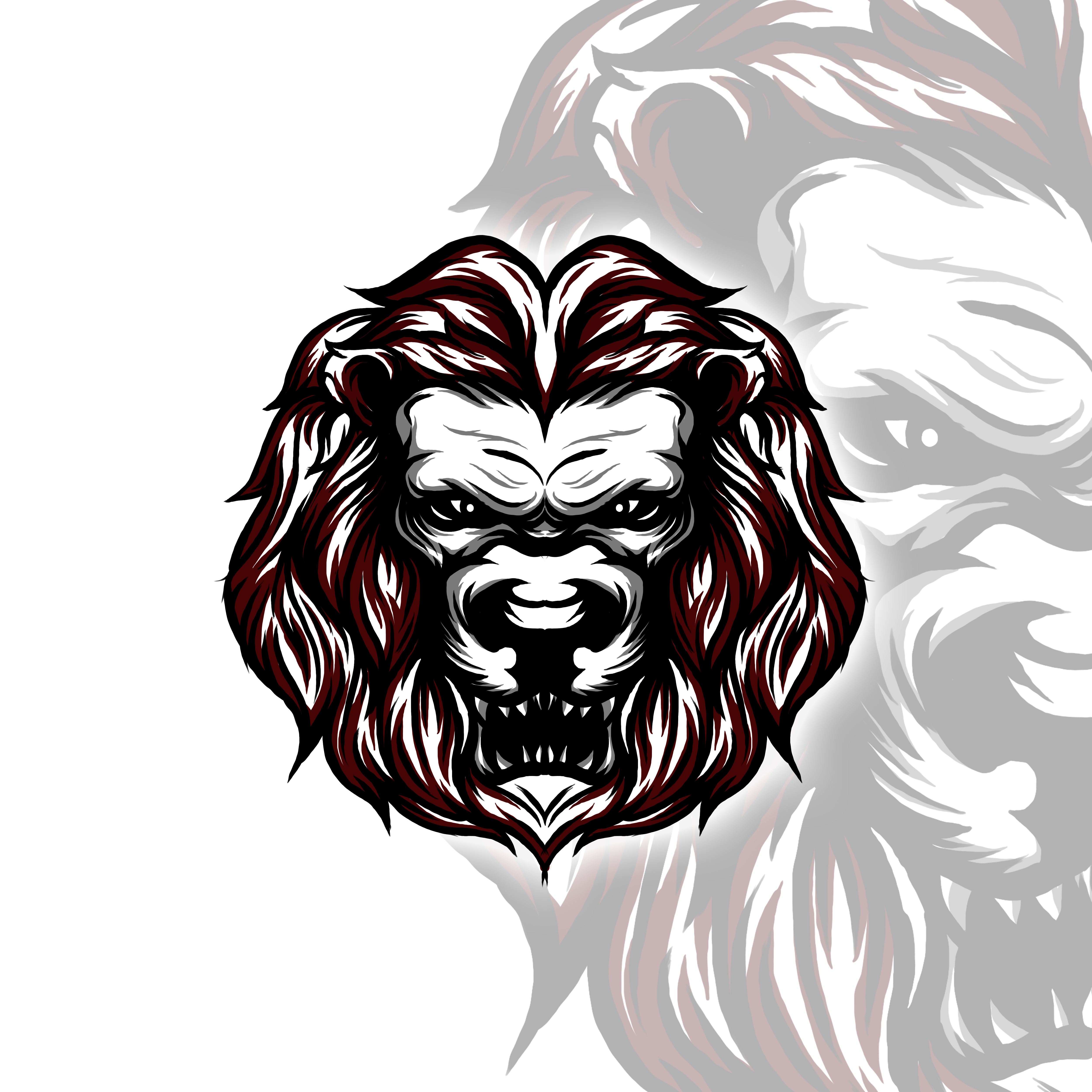 Lion Head Logo by Handsel Lion Head Logo in Logo Design Inspiration by Handsel