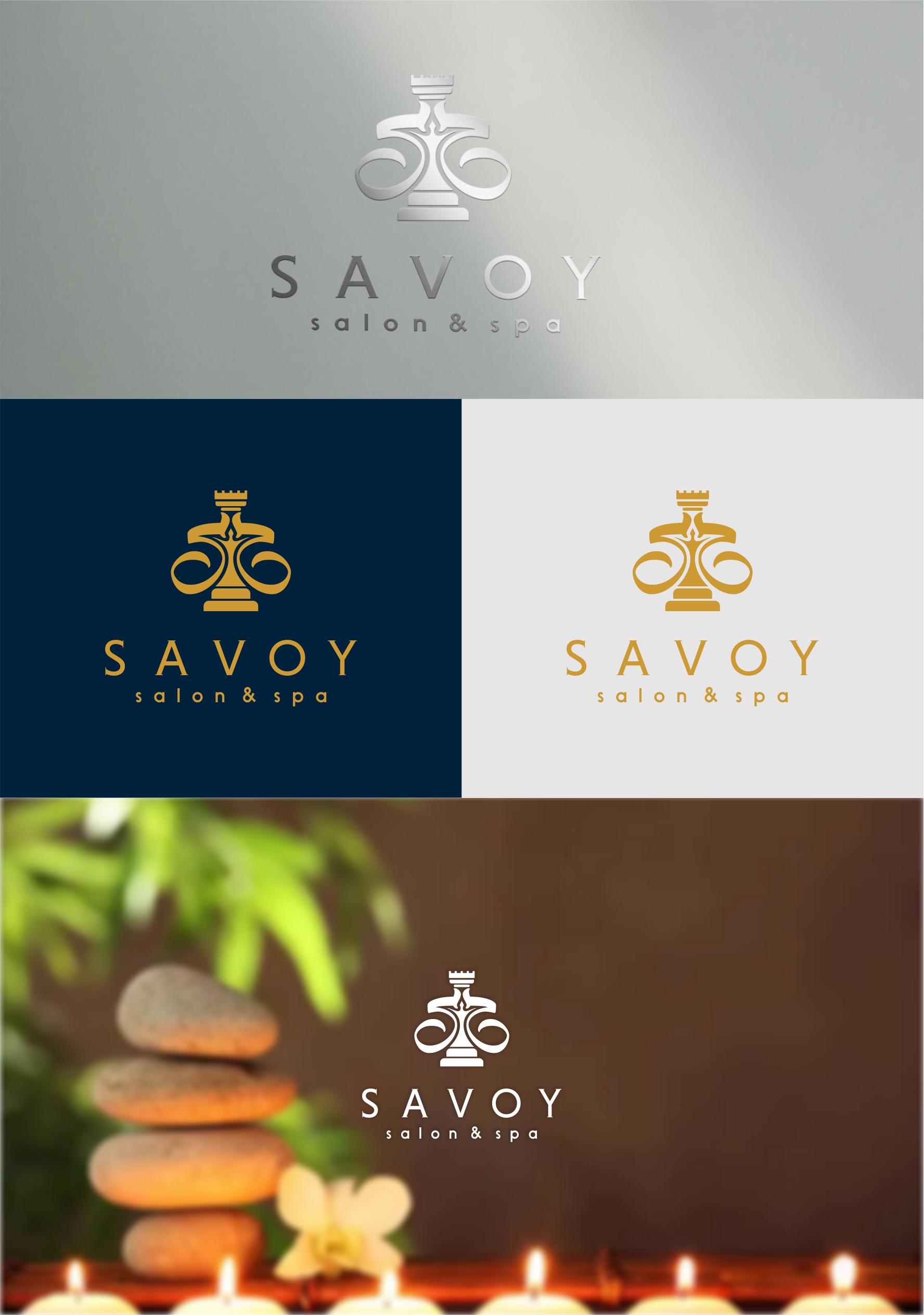 SAVOY SALON by Irsad-alek SAVOY SALON in Logo Design Inspiration by Irsad-alek