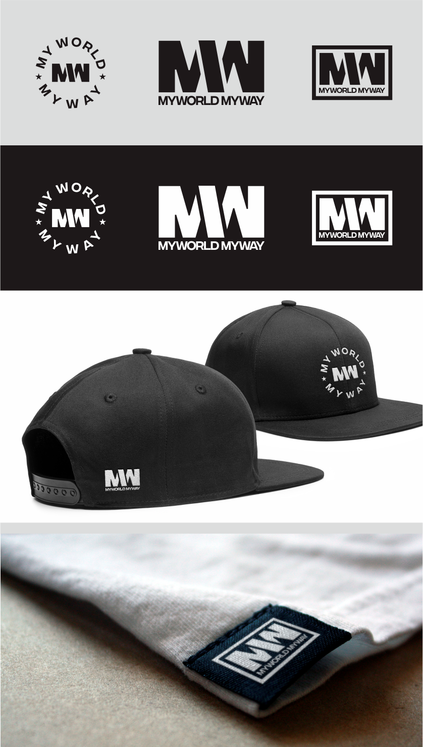 My World My Way by Irsad-alek My World My Way in Logo & Brand Identity Inspiration by Irsad-alek