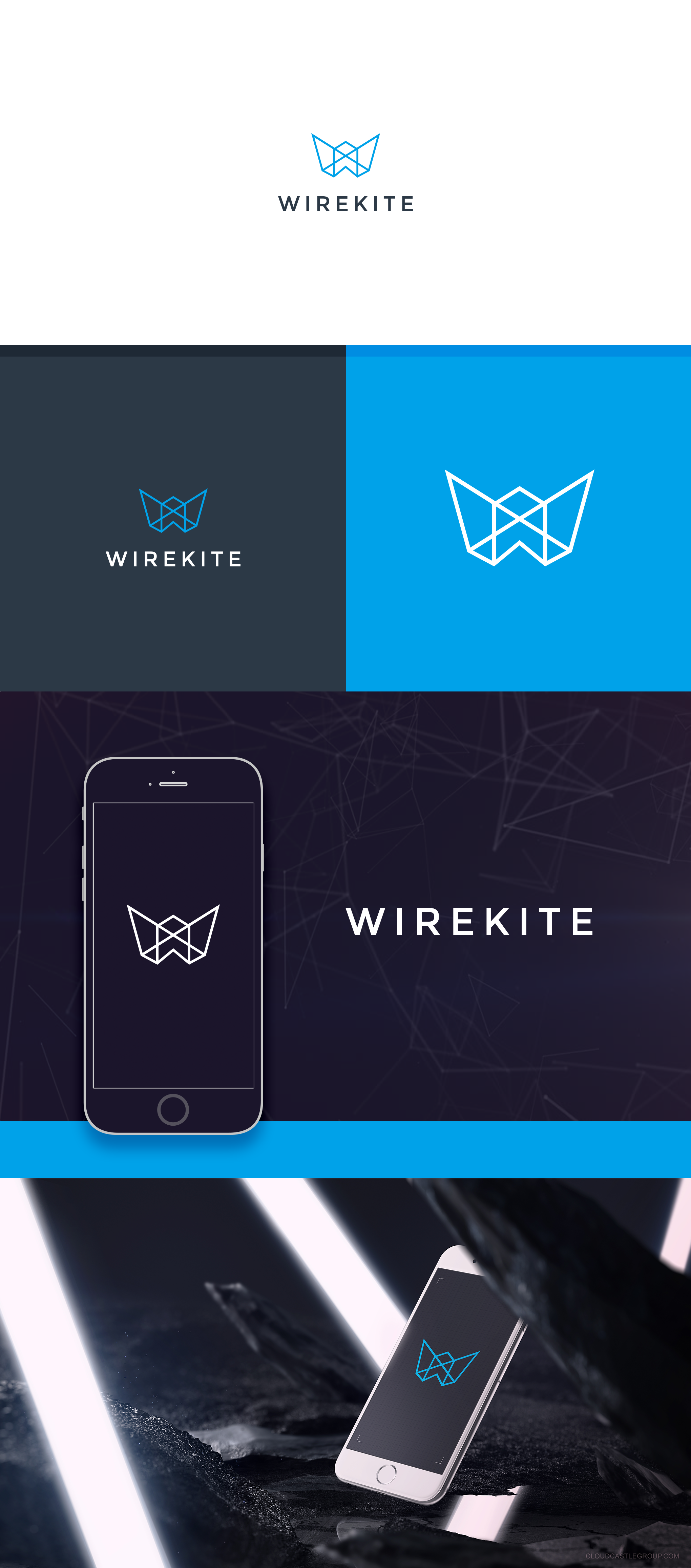 Wirekite Logo Design By The Design Shark 16136 - Designhill