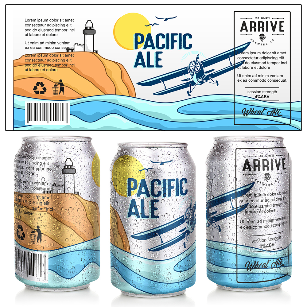 Can Label Design - Label Design BY Handart 339206 - Designhill