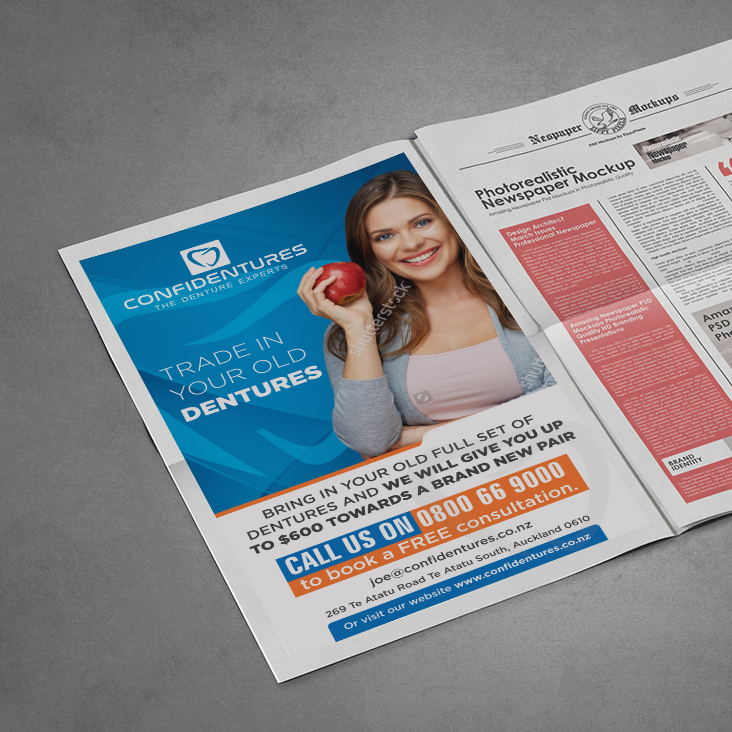 Confidentures Magazine Ad. by Kreative Fingers Confidentures Magazine Ad. in Advertisement Design Inspiration by Kreative Fingers
