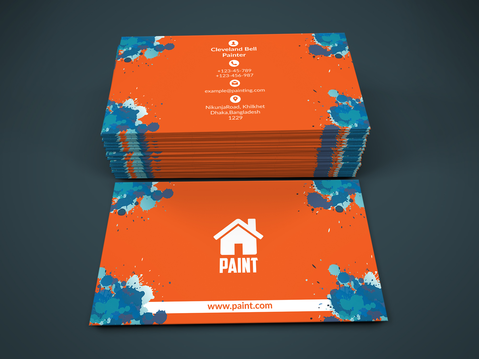 Business Card For Graphic Designer/Painter/Artist By Abir1956 40929 ...