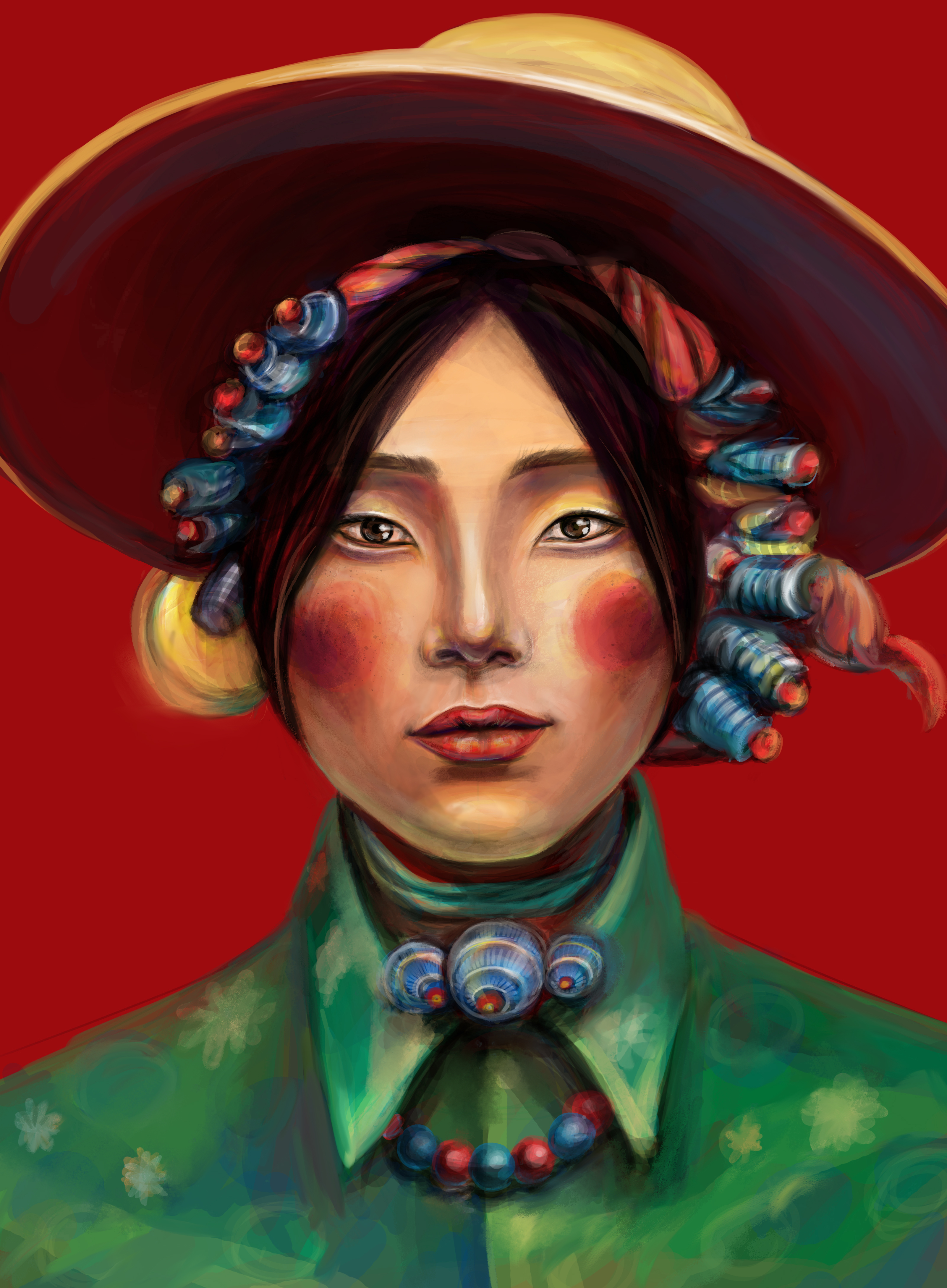Asia in Digital Art Inspiration by Artur Tselishchev