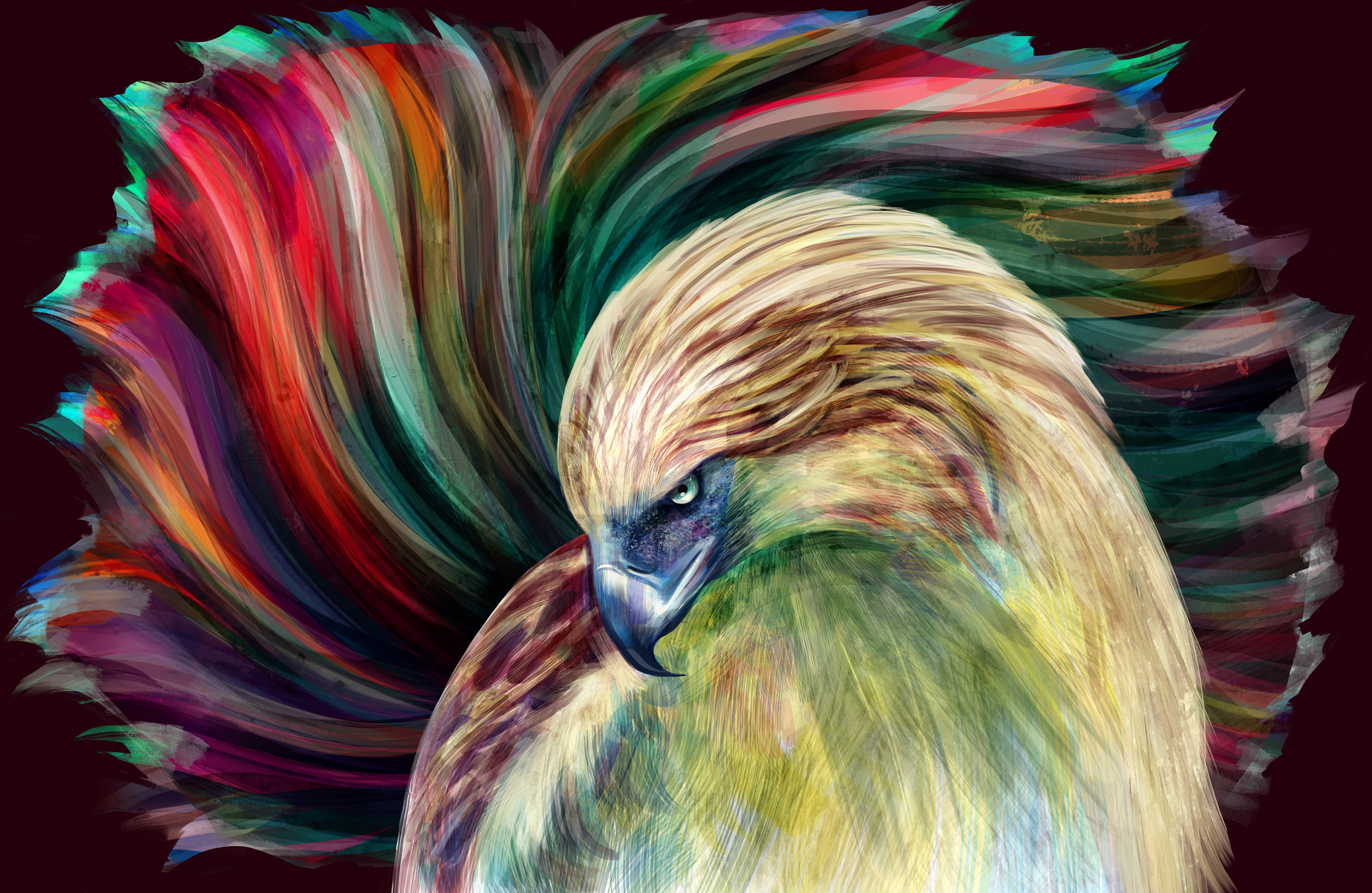 Philippine eagle in Pattern & Surface Design Inspiration by Artur Tselishchev