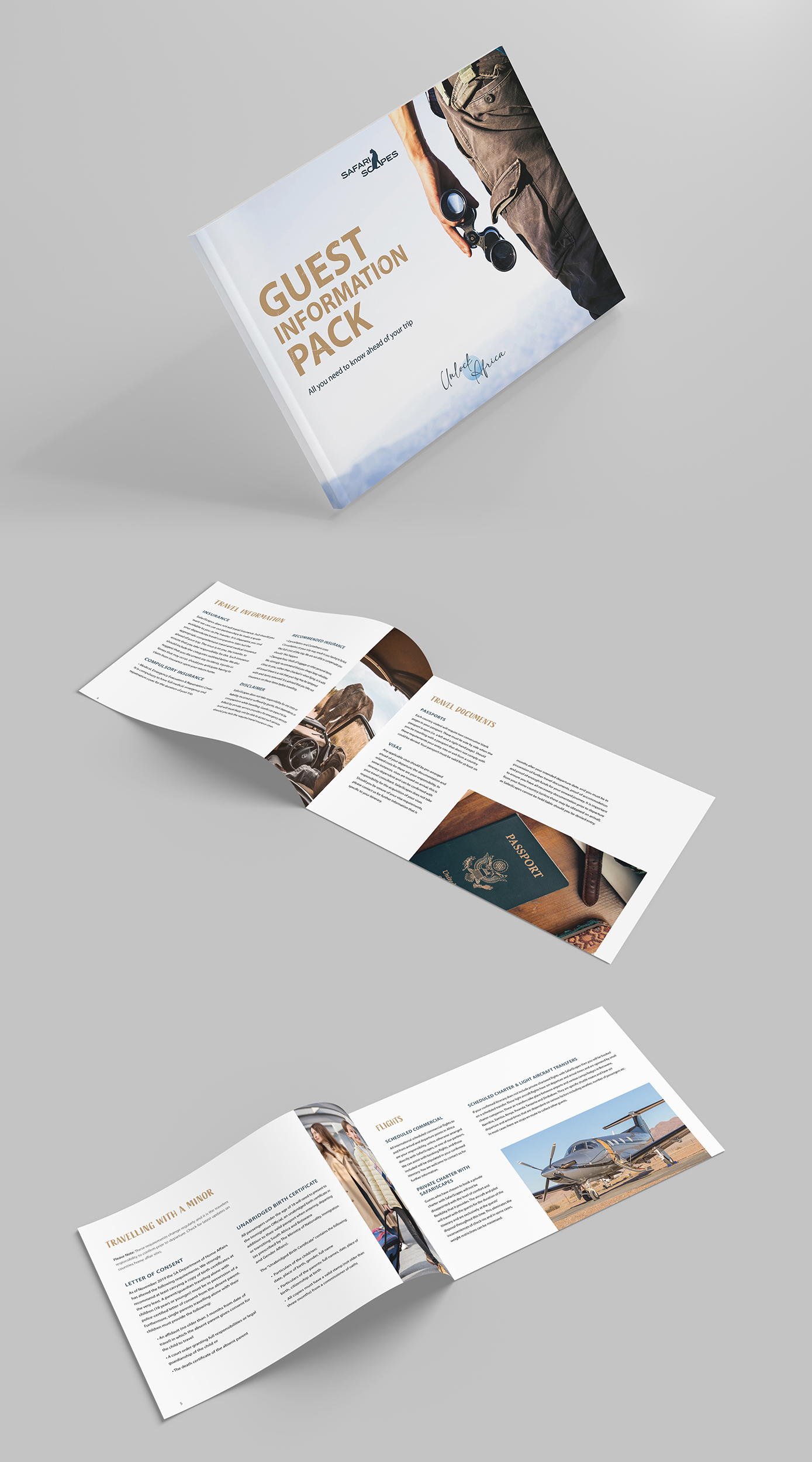 Guest Information Example GUEST INFORMATION PACK By Damir 374431 - Designhill