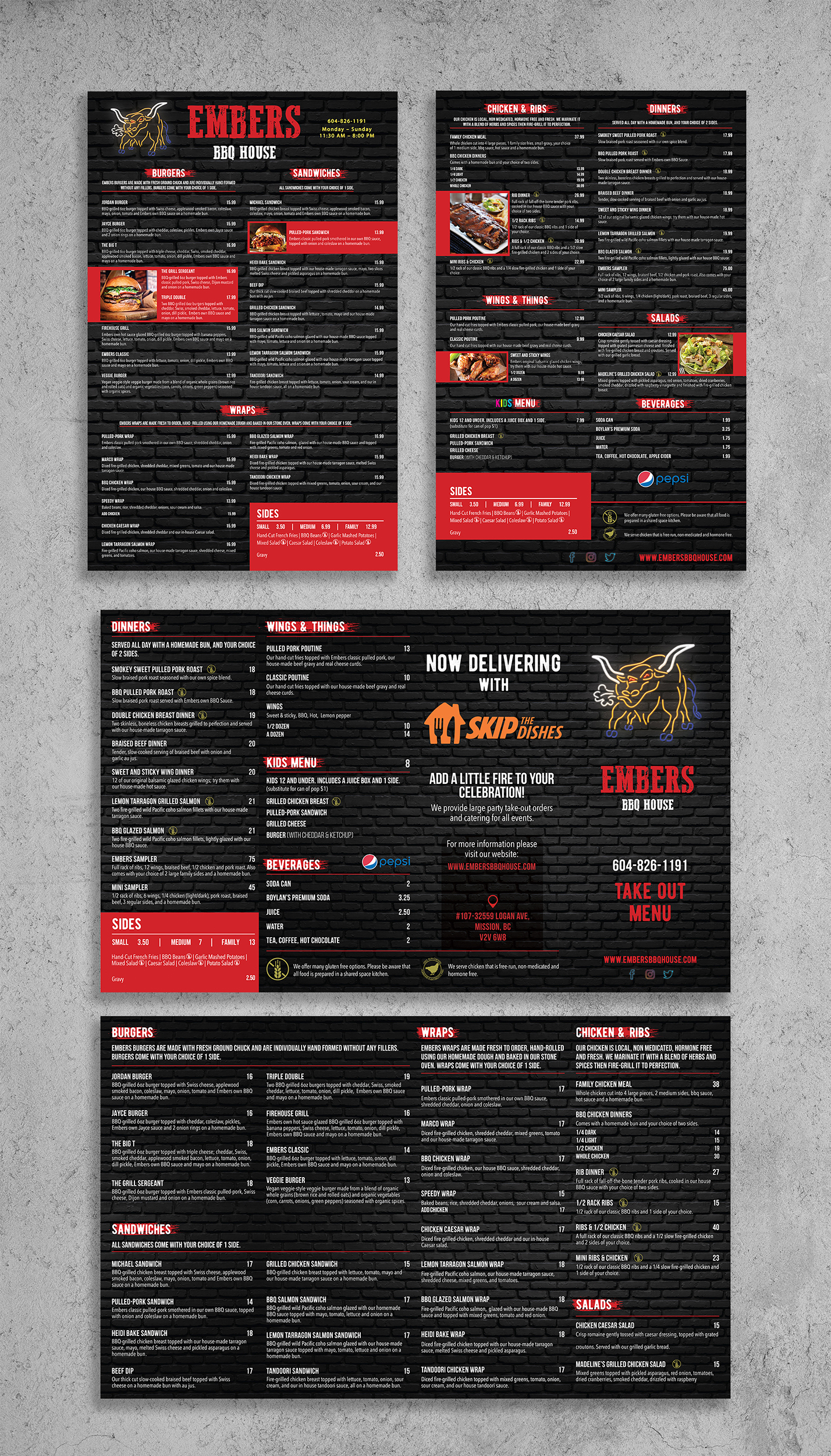 Menu desi by Damir Menu desi in Menu Design Inspiration by Damir