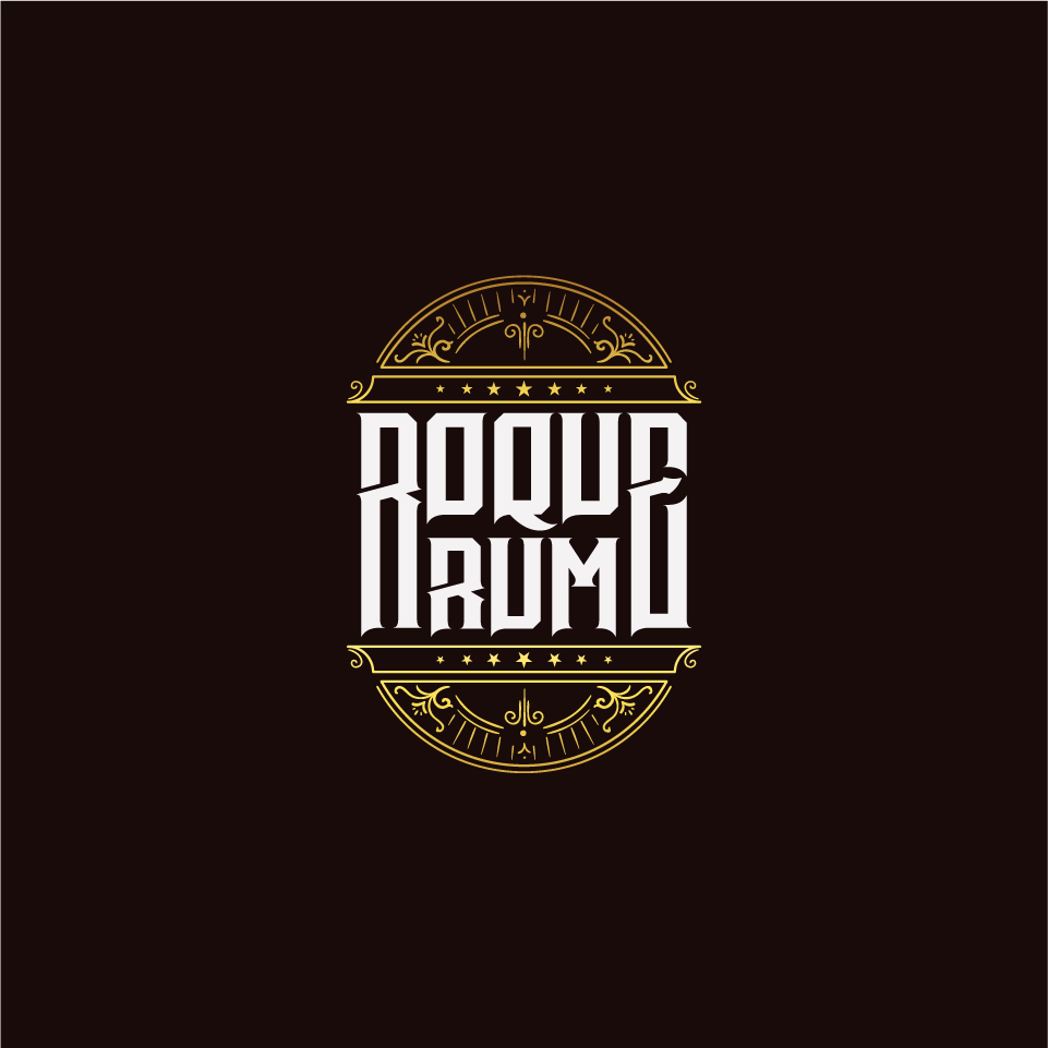 Roque Rum Logo by Theavec Roque Rum Logo in Logo Design Inspiration by Theavec