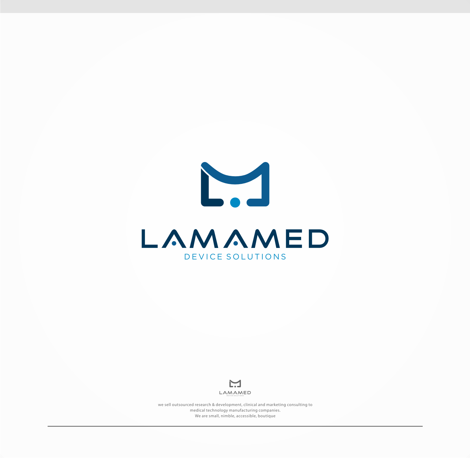 lamamed device solutions by Alleb lamamed device solutions in Logo Design Inspiration by Alleb