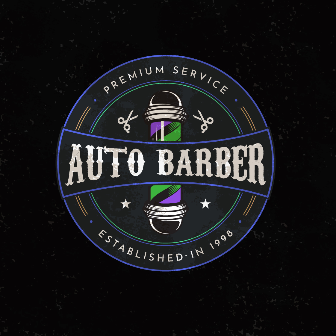 retro logo by Ar Rahman retro logo in Logo Design Inspiration by Ar Rahman