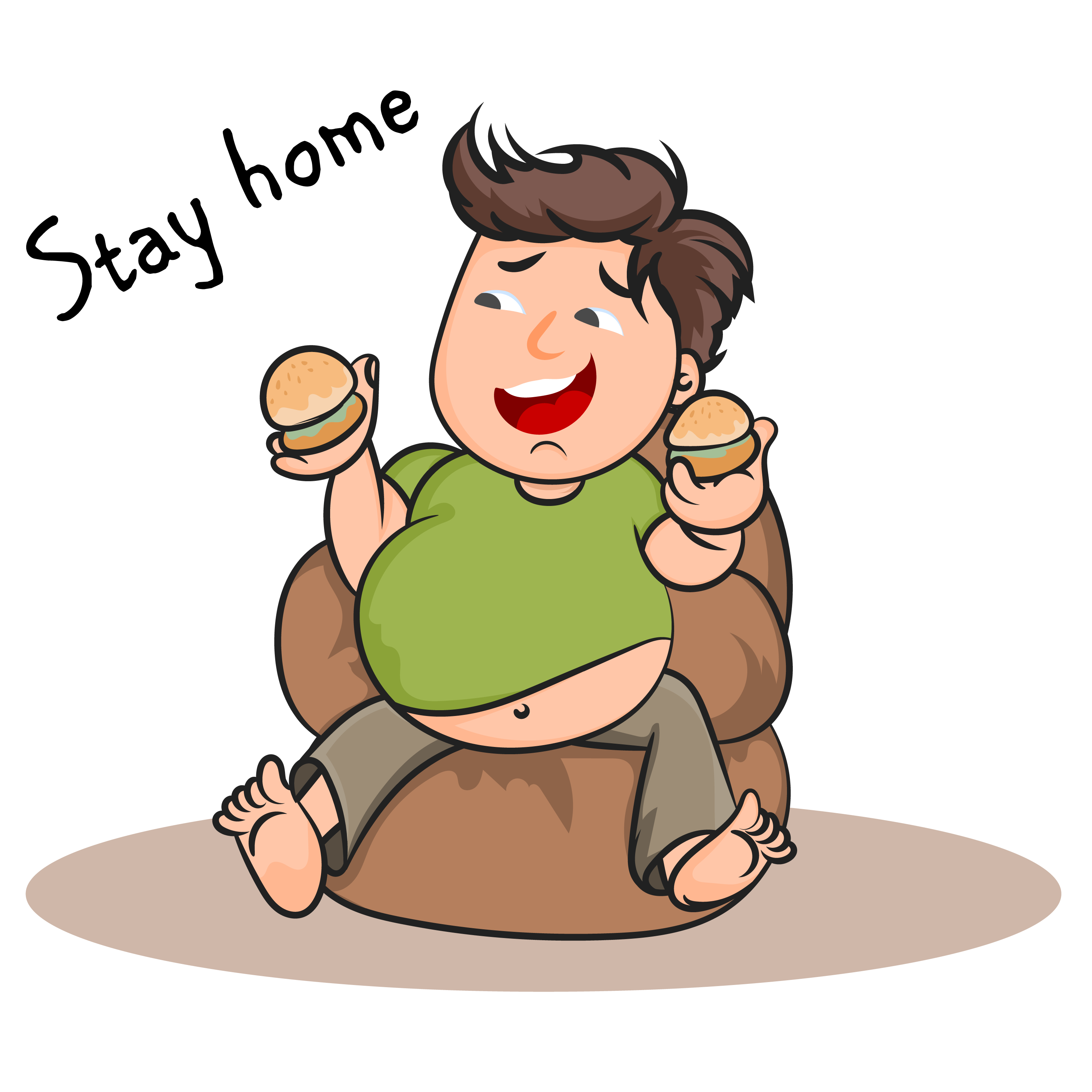 stay home in Cartoon & Caricature Inspiration by Tausif Shopnil