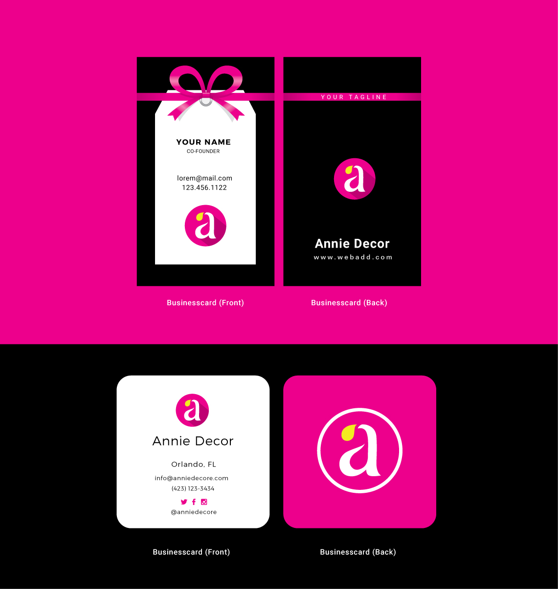 Business Card Sample in Business Card Design Inspiration by Somani