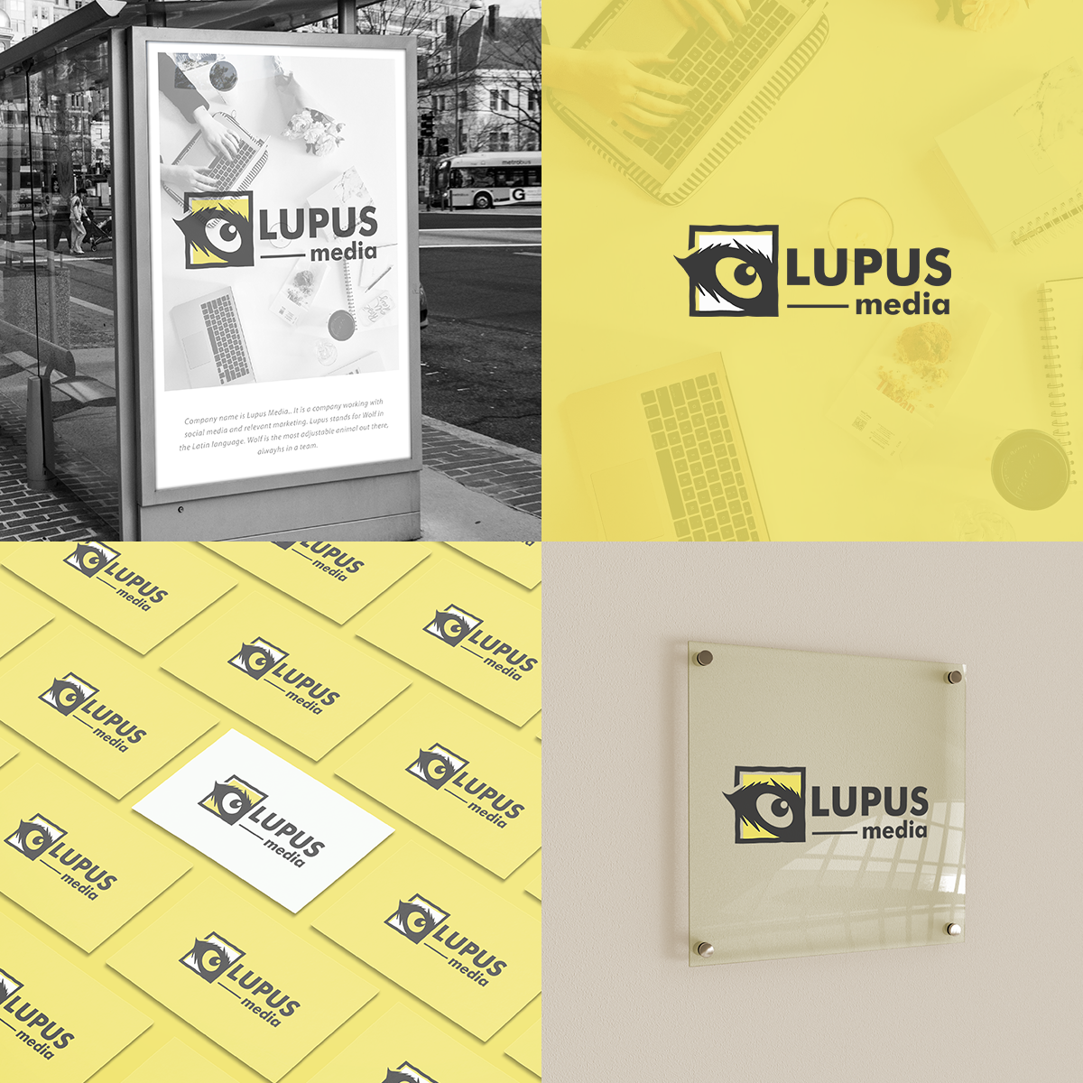 LUPUS MEDIA by Marcu Sodolescu LUPUS MEDIA in Advertisement Design Inspiration by Marcu Sodolescu