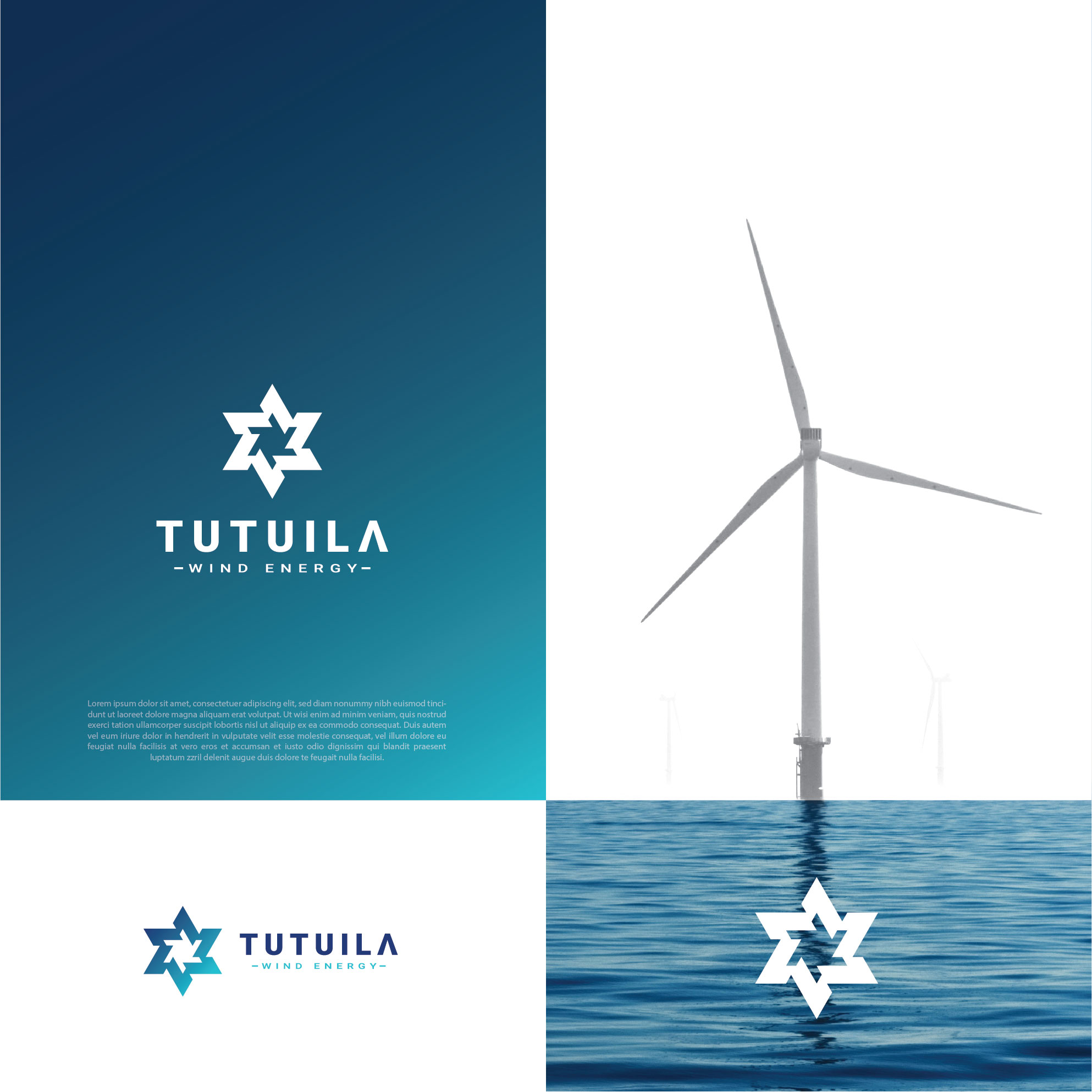 tutuila wind energy logo by Abadetails tutuila wind energy logo in Logo Design Inspiration by Abadetails