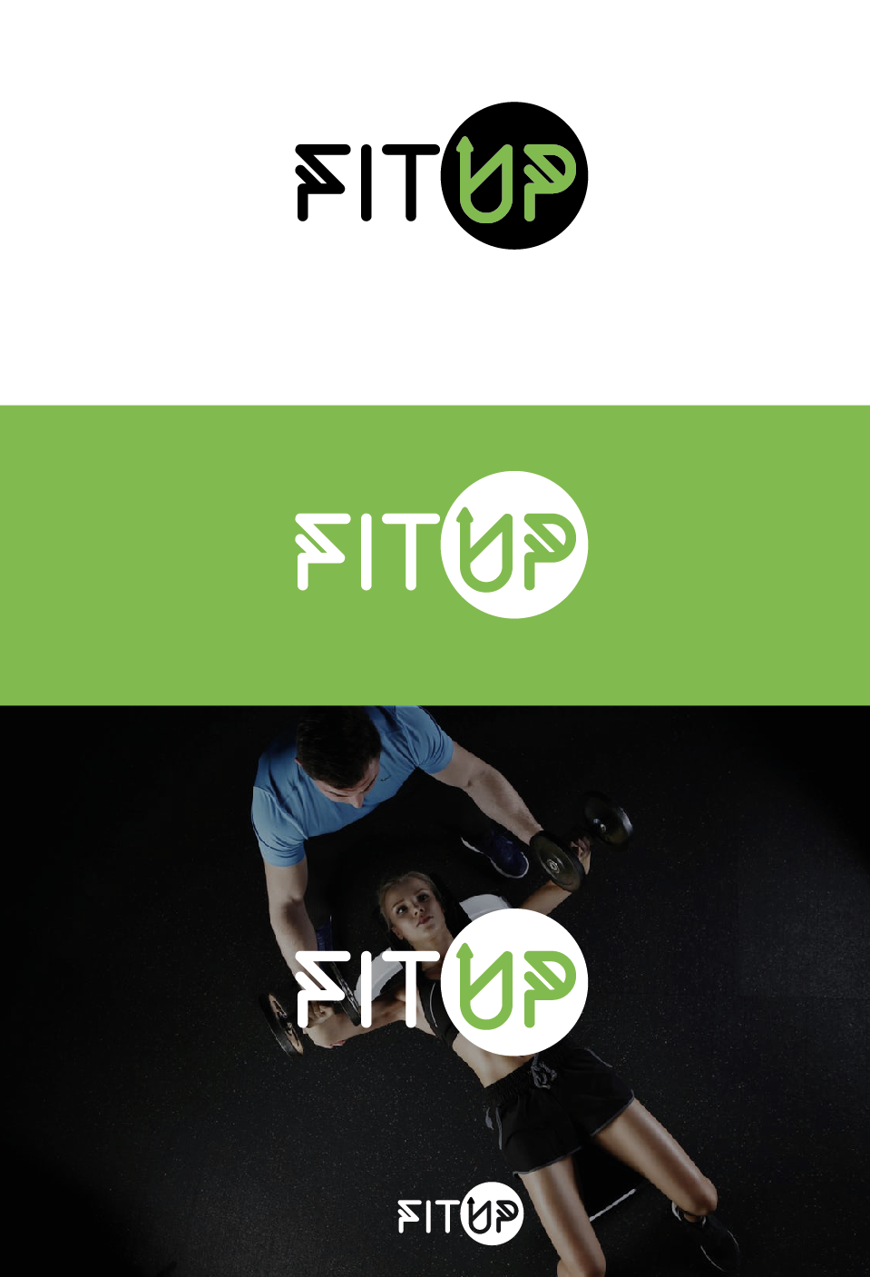 Logo for FItUP by Maand Logo for FItUP in Logo Design Inspiration by Maand