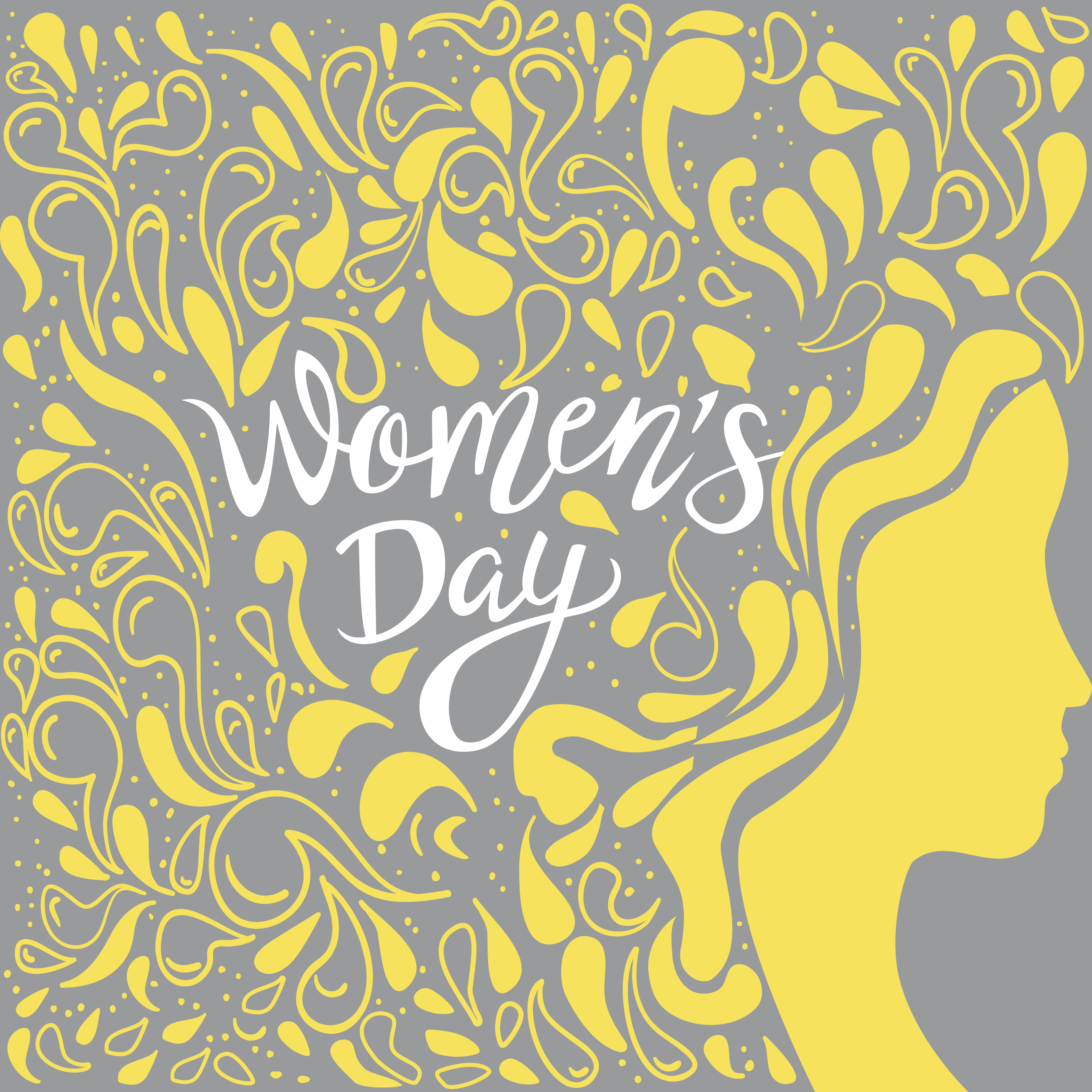 International Women's Day Typography Design 5 in Lettering Art Inspiration by Dick Jose Santos