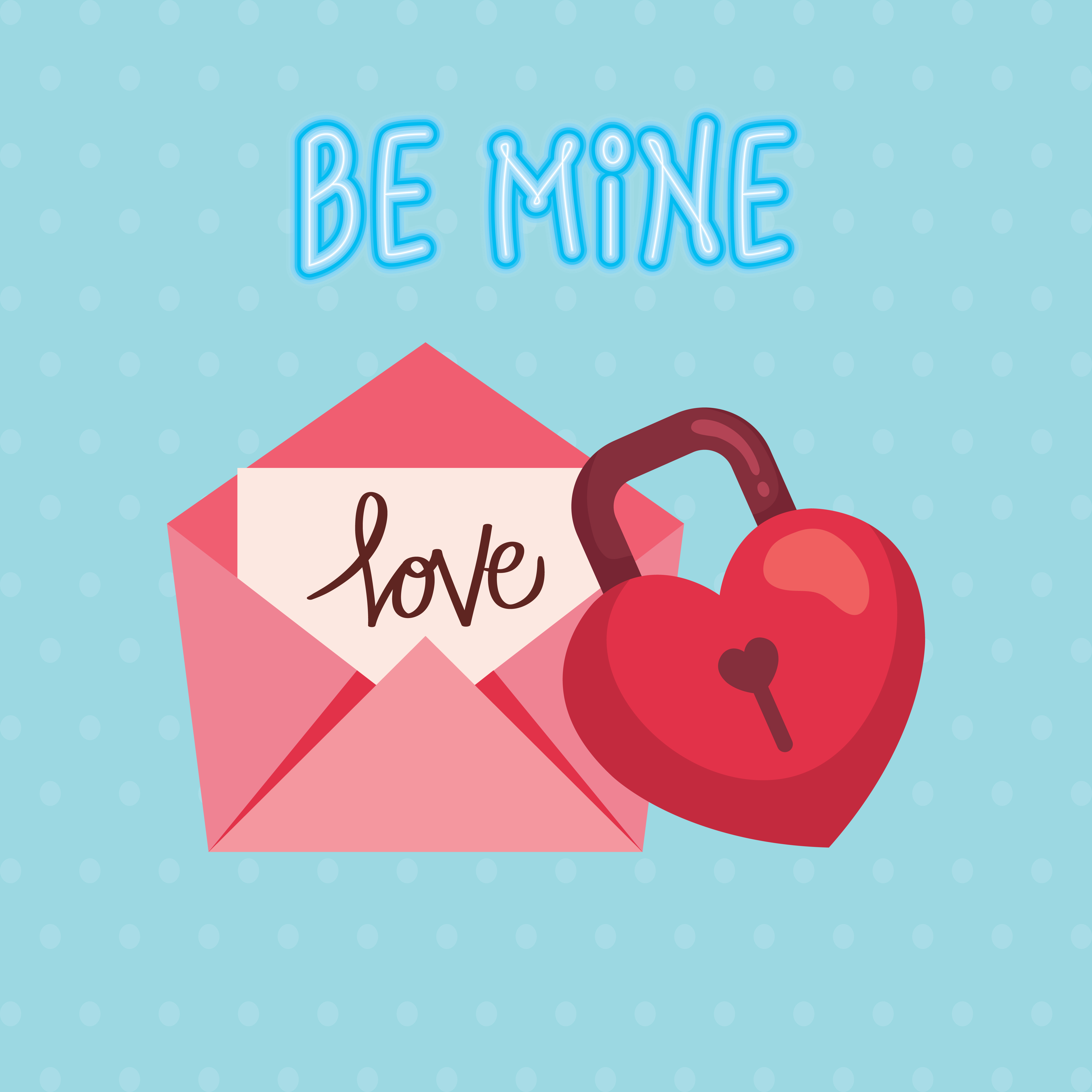 Valentine Special Illustration Series 4 - Be Mine in Drawing & Sketching Inspiration by Dick Jose Santos