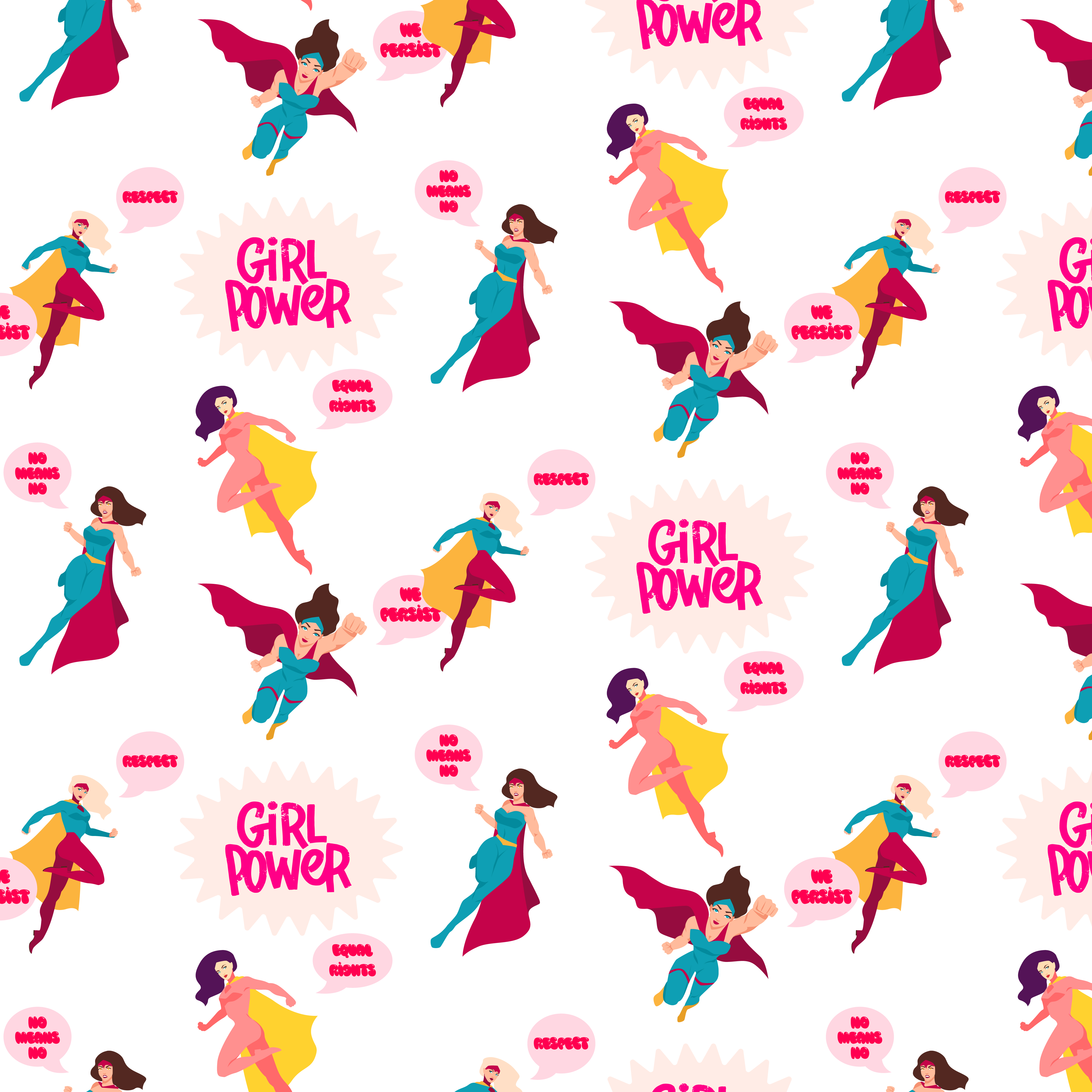 International Women's Day Pattern Design 2 in Pattern & Surface Design Inspiration by Dick Jose Santos