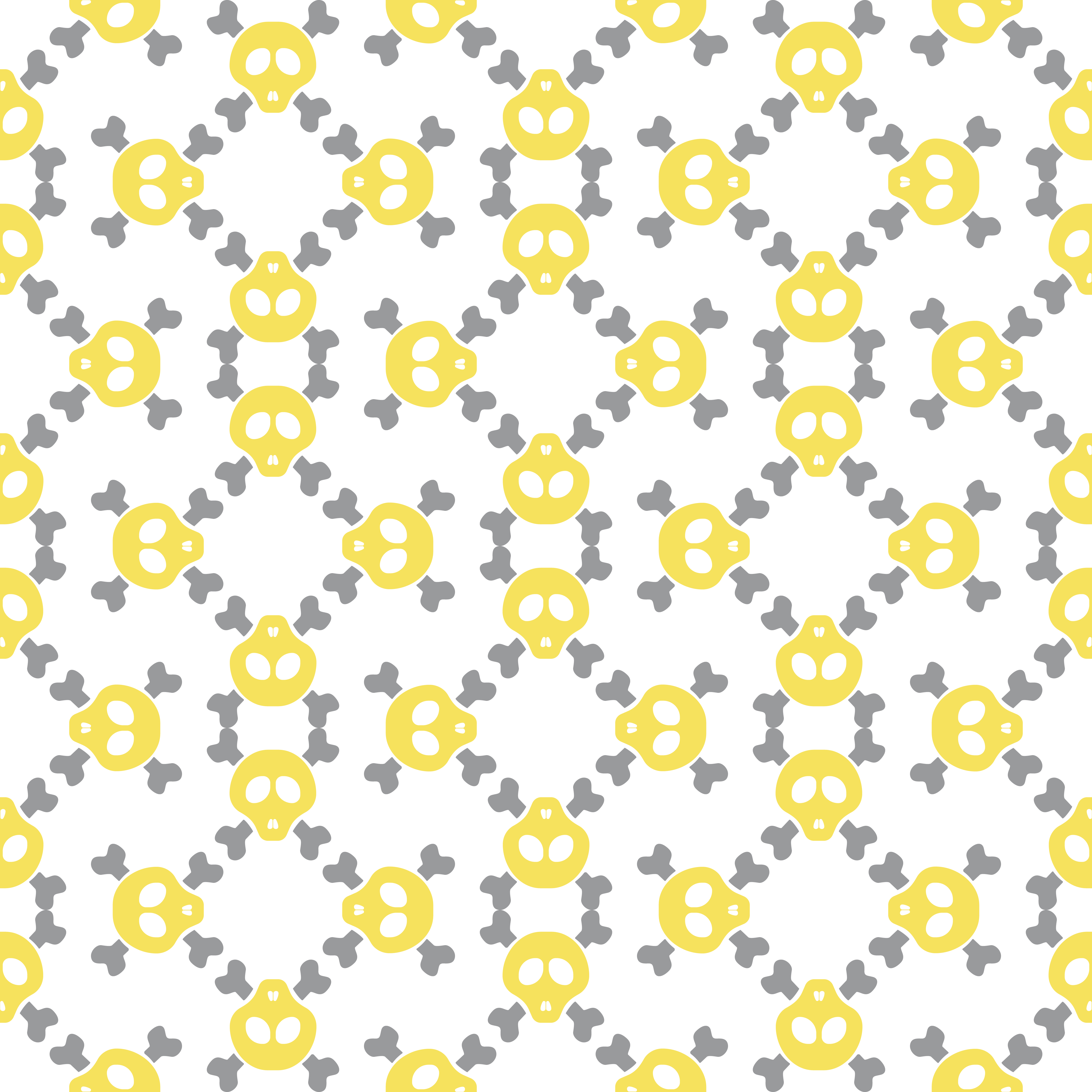 Pantone Mood 2021 Pattern Design 10 Cute Skull in Pattern & Surface Design Inspiration by Dick Jose Santos