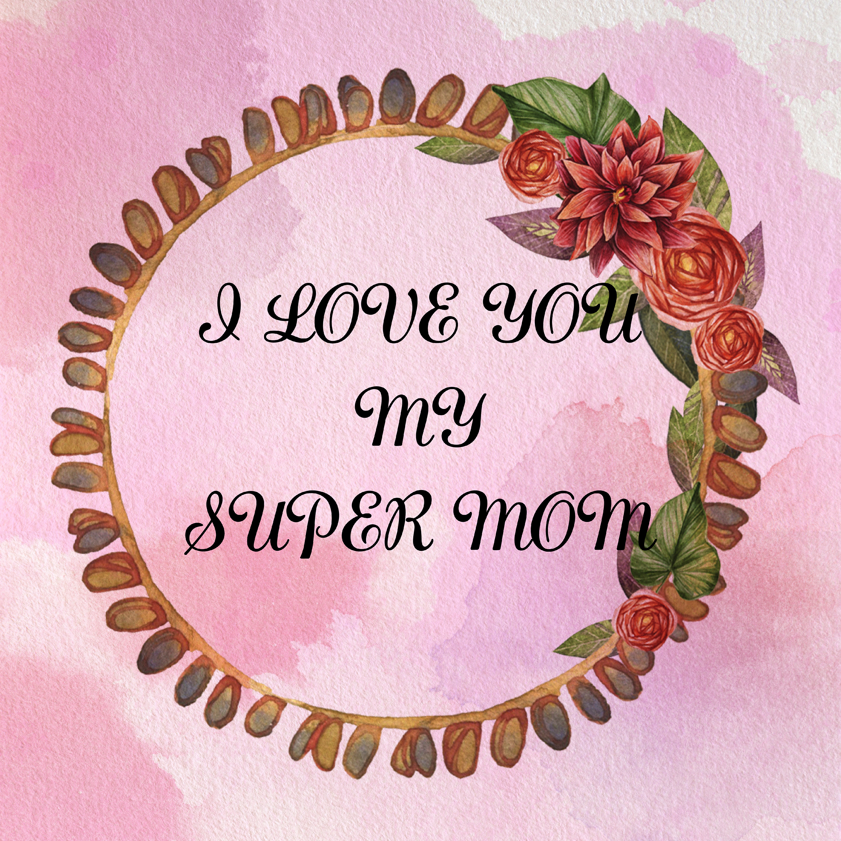 Mother’s Day Design Challenge Super Mom in Typography Inspiration by Dick Jose Santos