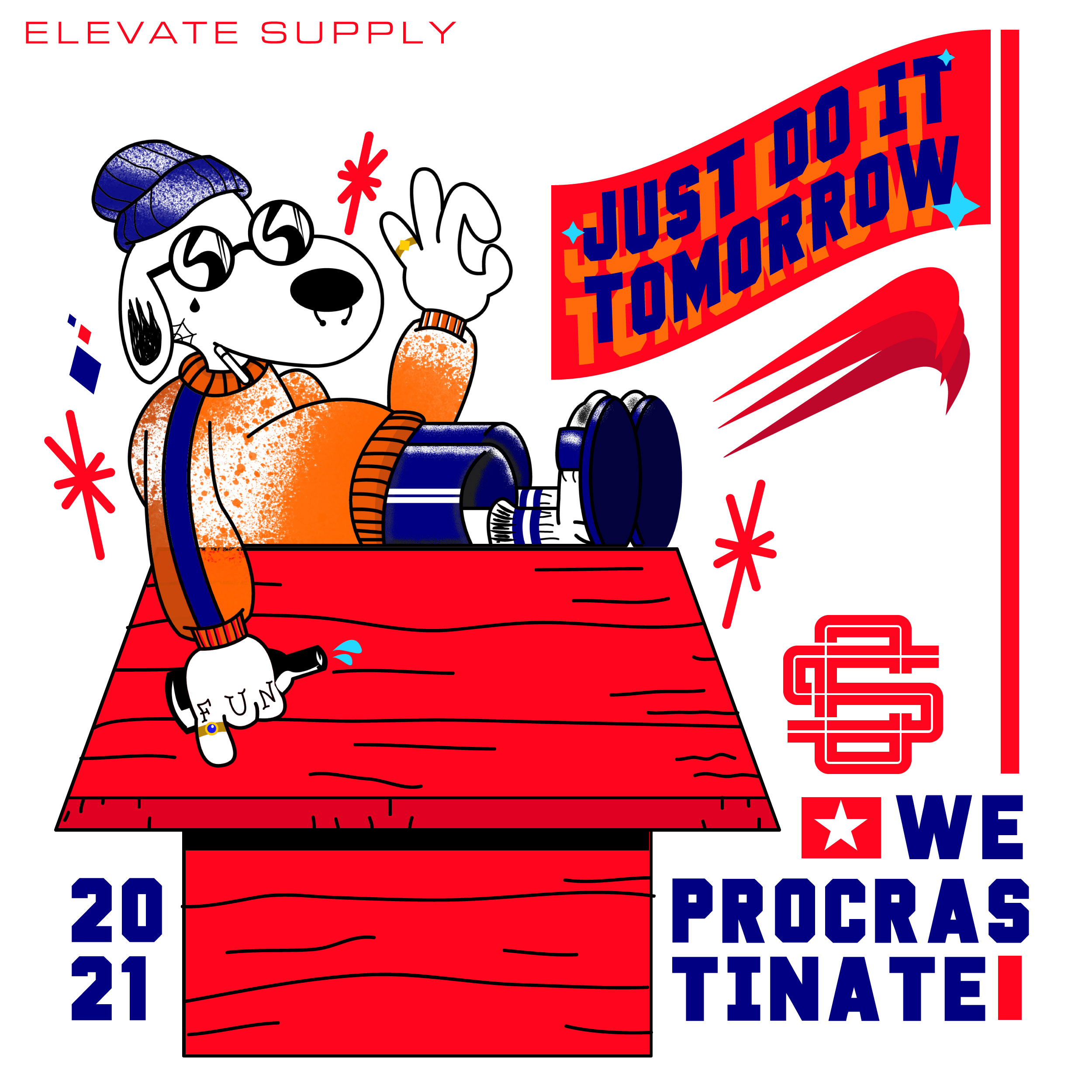 $noppy in Illustration and Graphics Inspiration by Elevatesupply