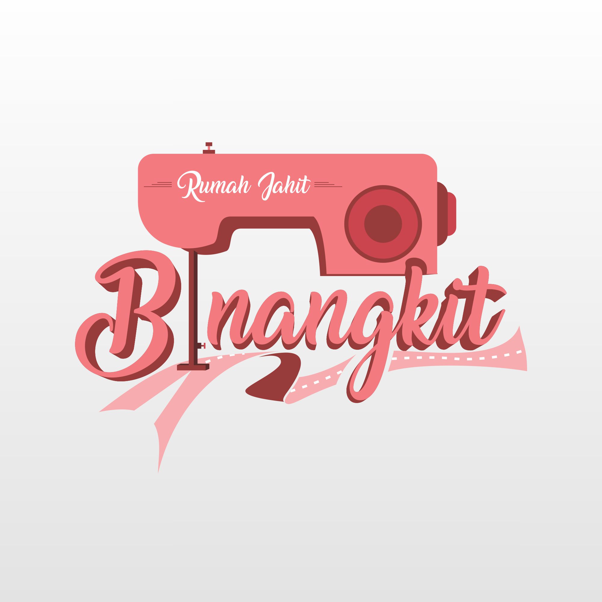 Rumah Jahit Binangkit Logo Design Inspiration 47725 By Abahgates
